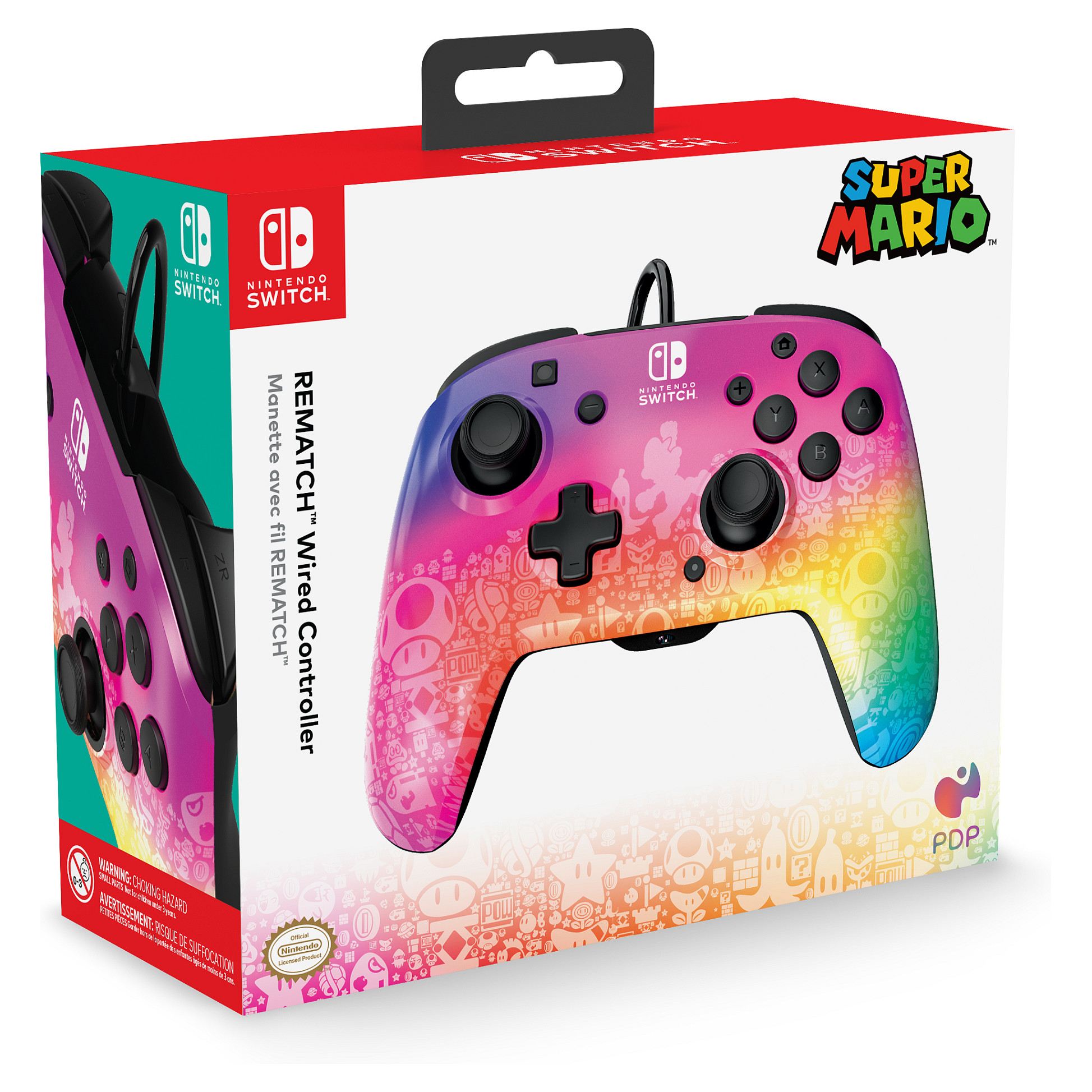 Kontroler PDP REMATCH GLOW Star Spectrum bežični (za Nintendo Switch)-7