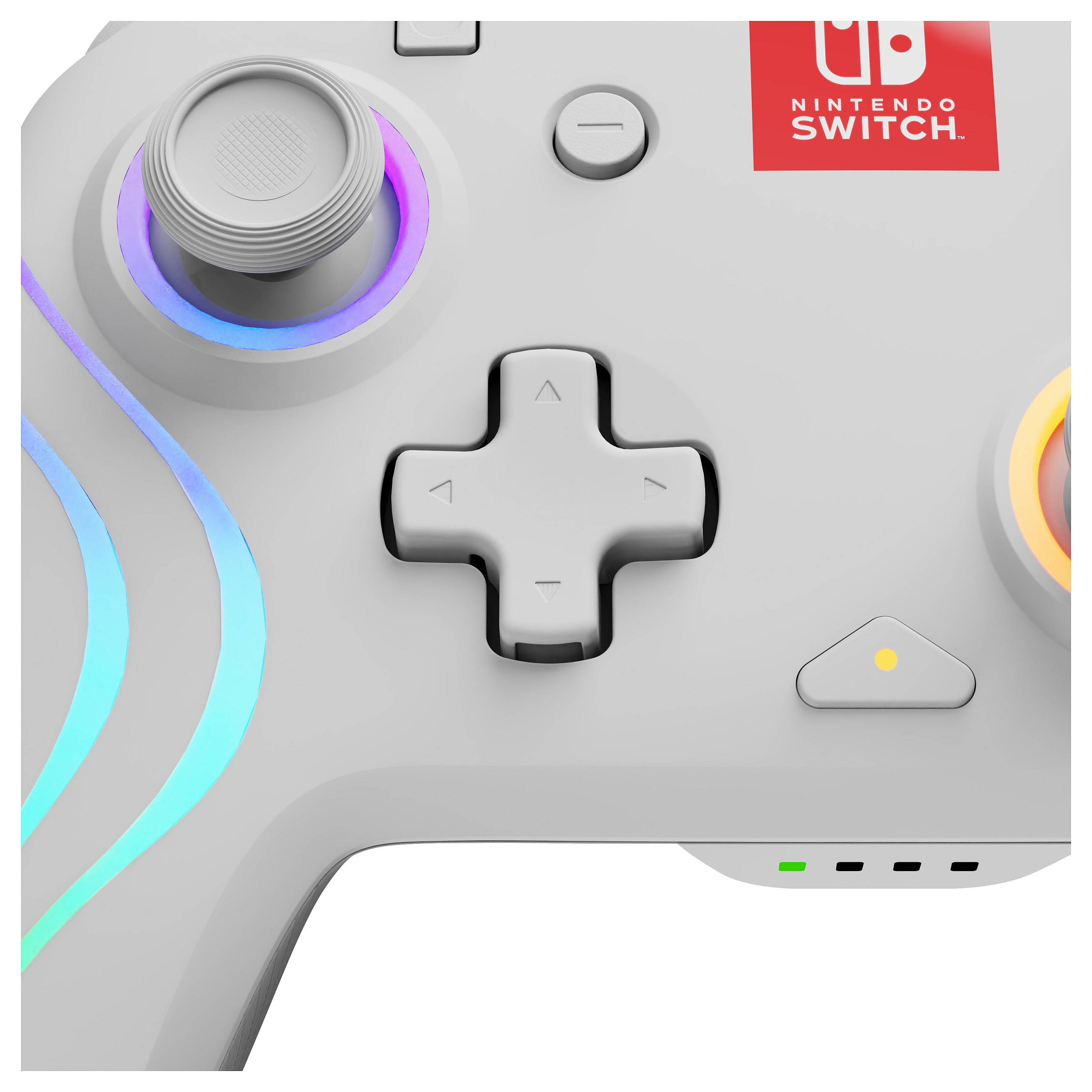 Bežični kontroler PDP Afterglow Wave za Nintendo Switch, bijela boja-3