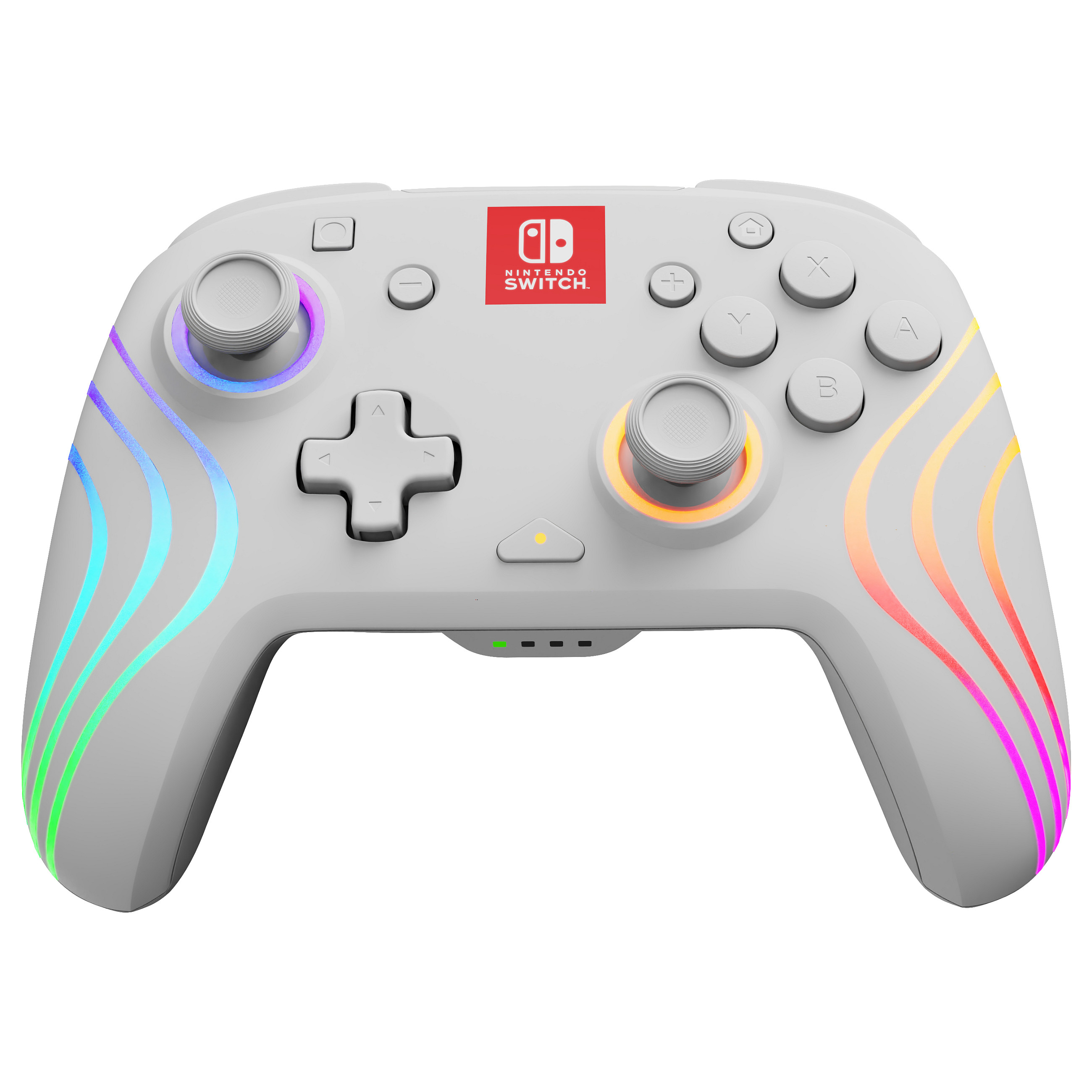 Bežični kontroler PDP Afterglow Wave za Nintendo Switch, bijela boja-6