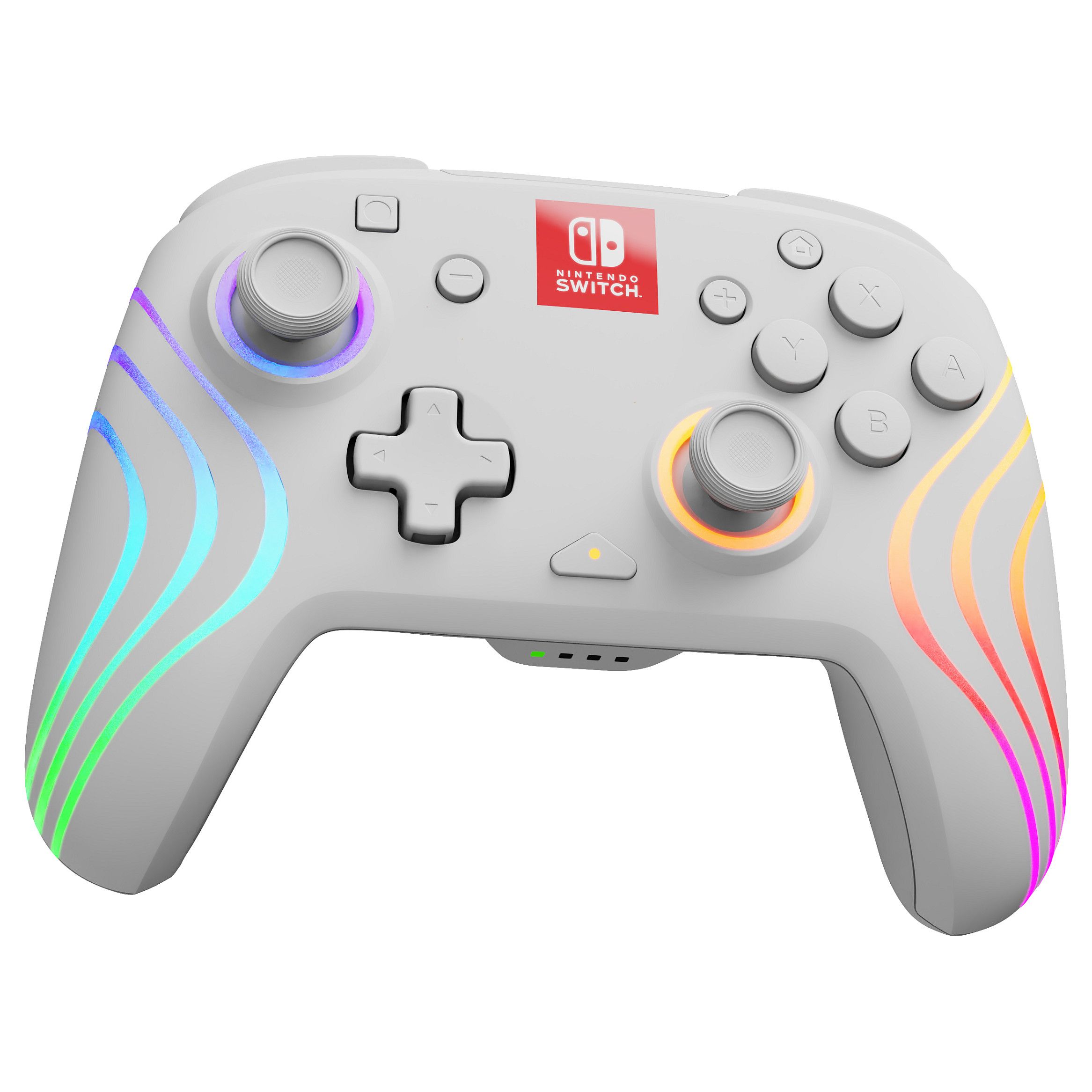 Bežični kontroler PDP Afterglow Wave za Nintendo Switch, bijela boja-7