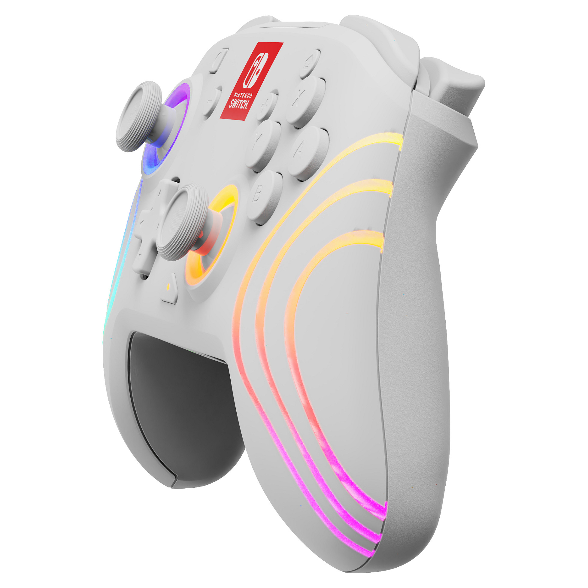 Bežični kontroler PDP Afterglow Wave za Nintendo Switch, bijela boja-8