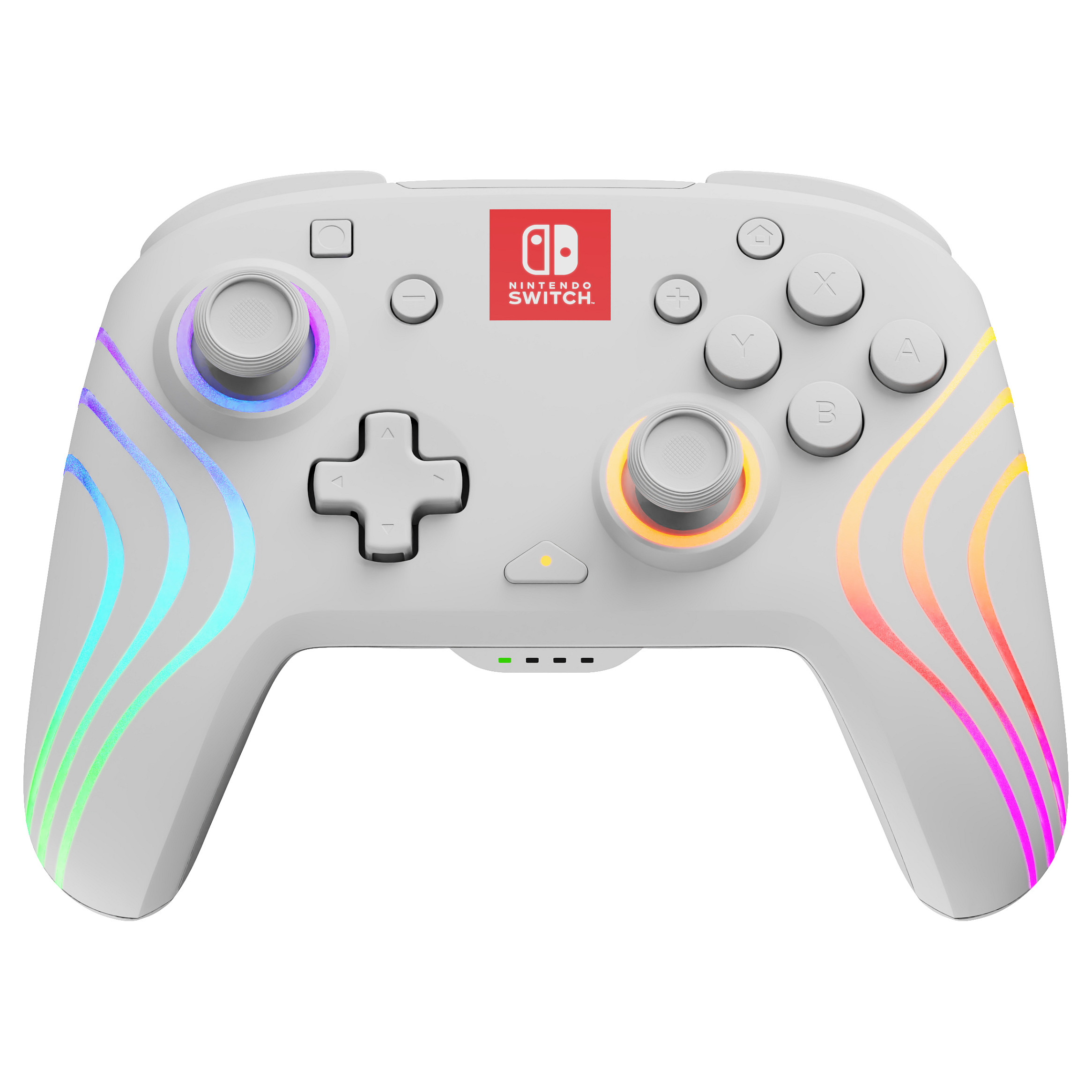 Bežični kontroler PDP Afterglow Wave za Nintendo Switch, bijela boja-12
