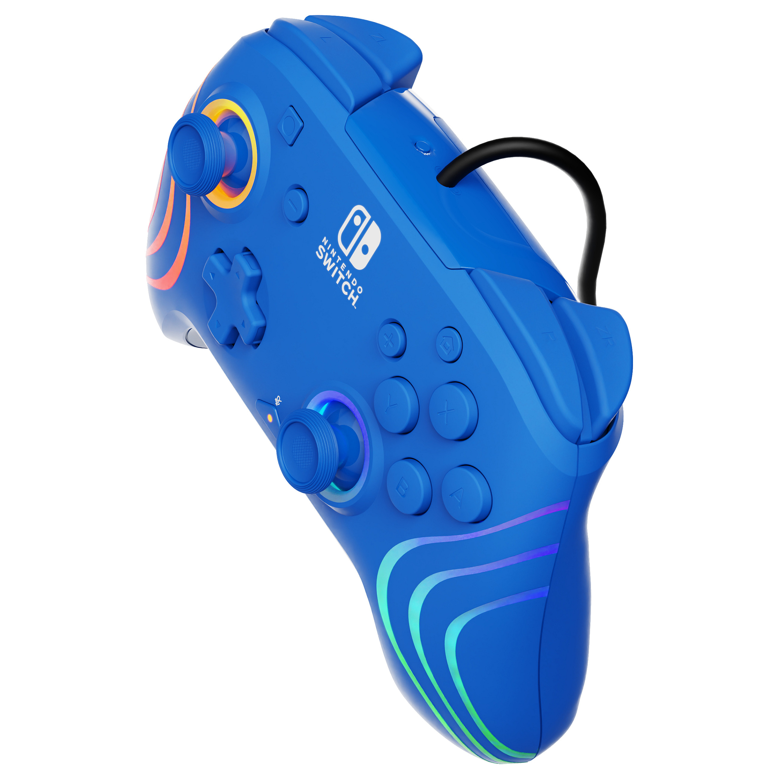 Žičani kontroler PDP Afterglow Wave za Nintendo Switch, plava boja-6