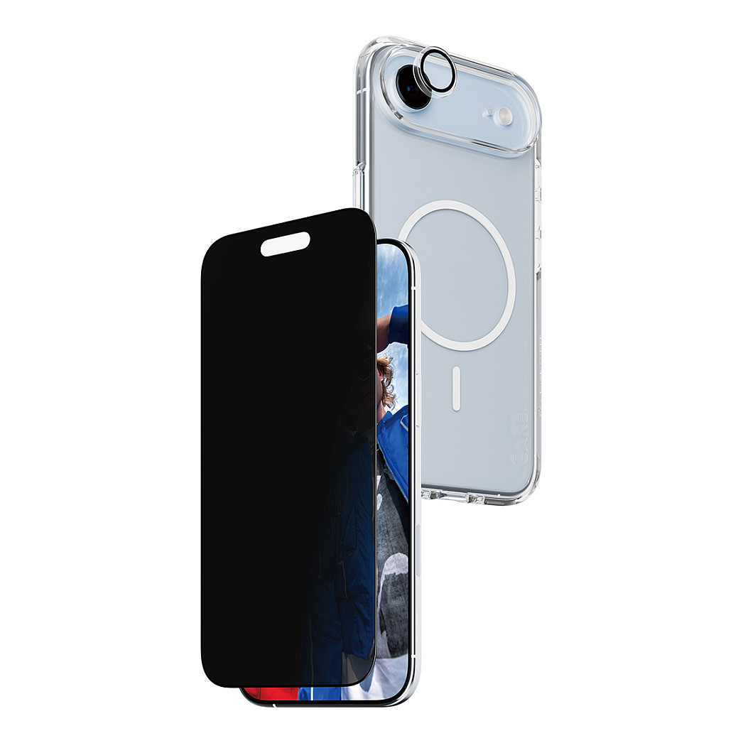 Zaštitni set PANZER GLASS Care 3-u-1 Privacy za iPhone 15 Pro-0