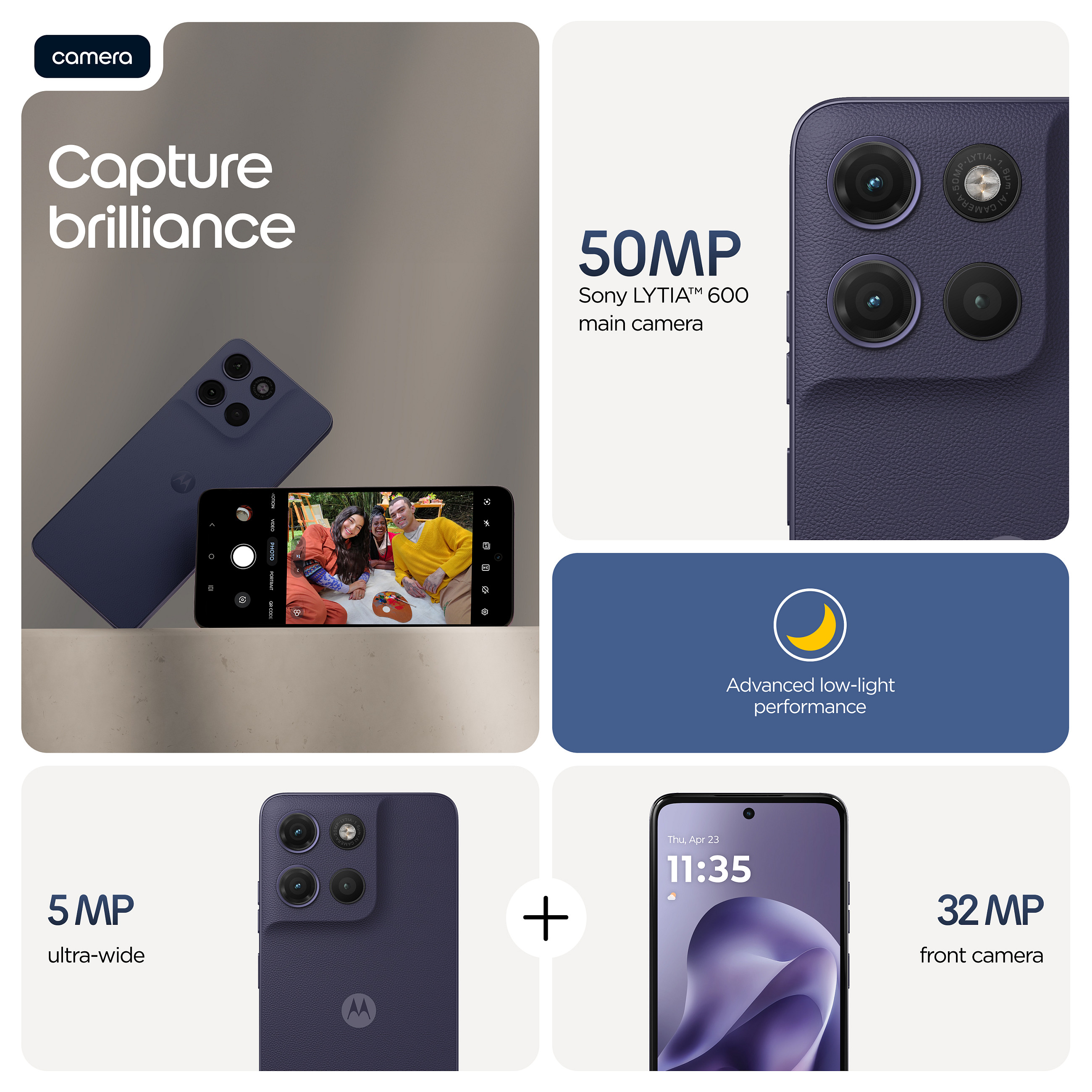 Mobitel MOTOROLA moto g17 4GB/128GB 4G Evening Blue (Plava)-8