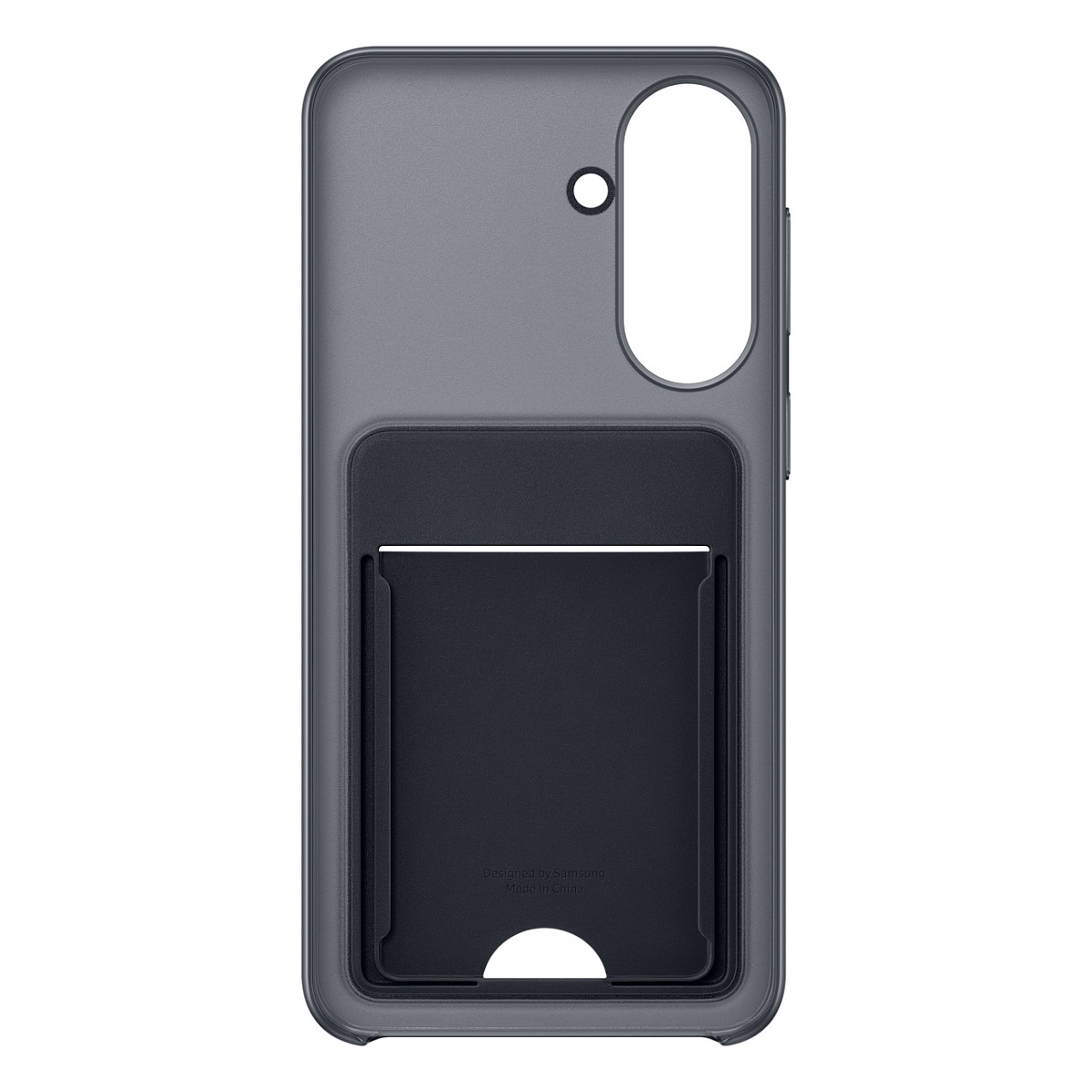 Samsung Smartphone Card Slot Case Black for Galaxy A57-4