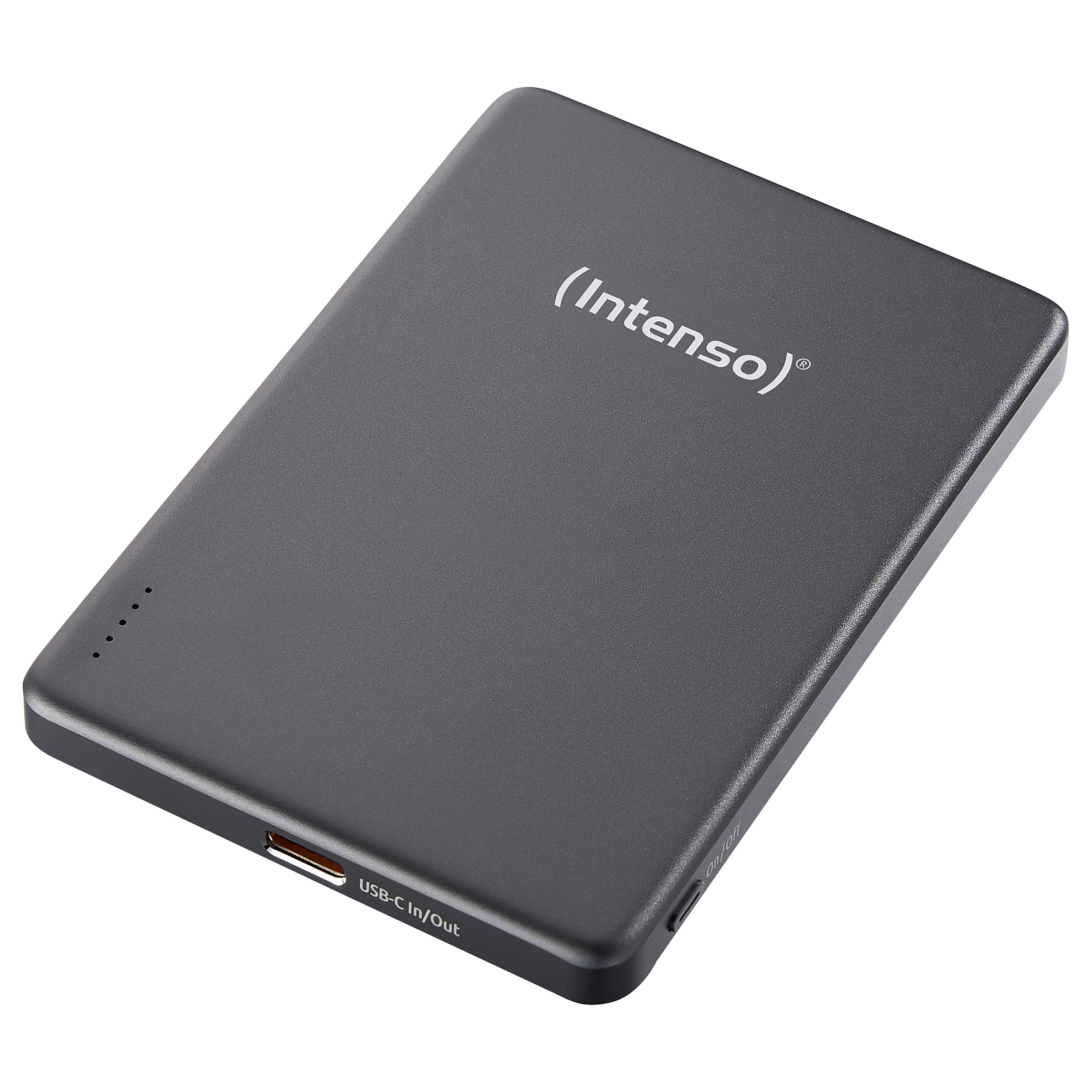 Prijenosna baterija INTENSO Magnetic Wireless MW5000 (5000 mAh) siva boja-0