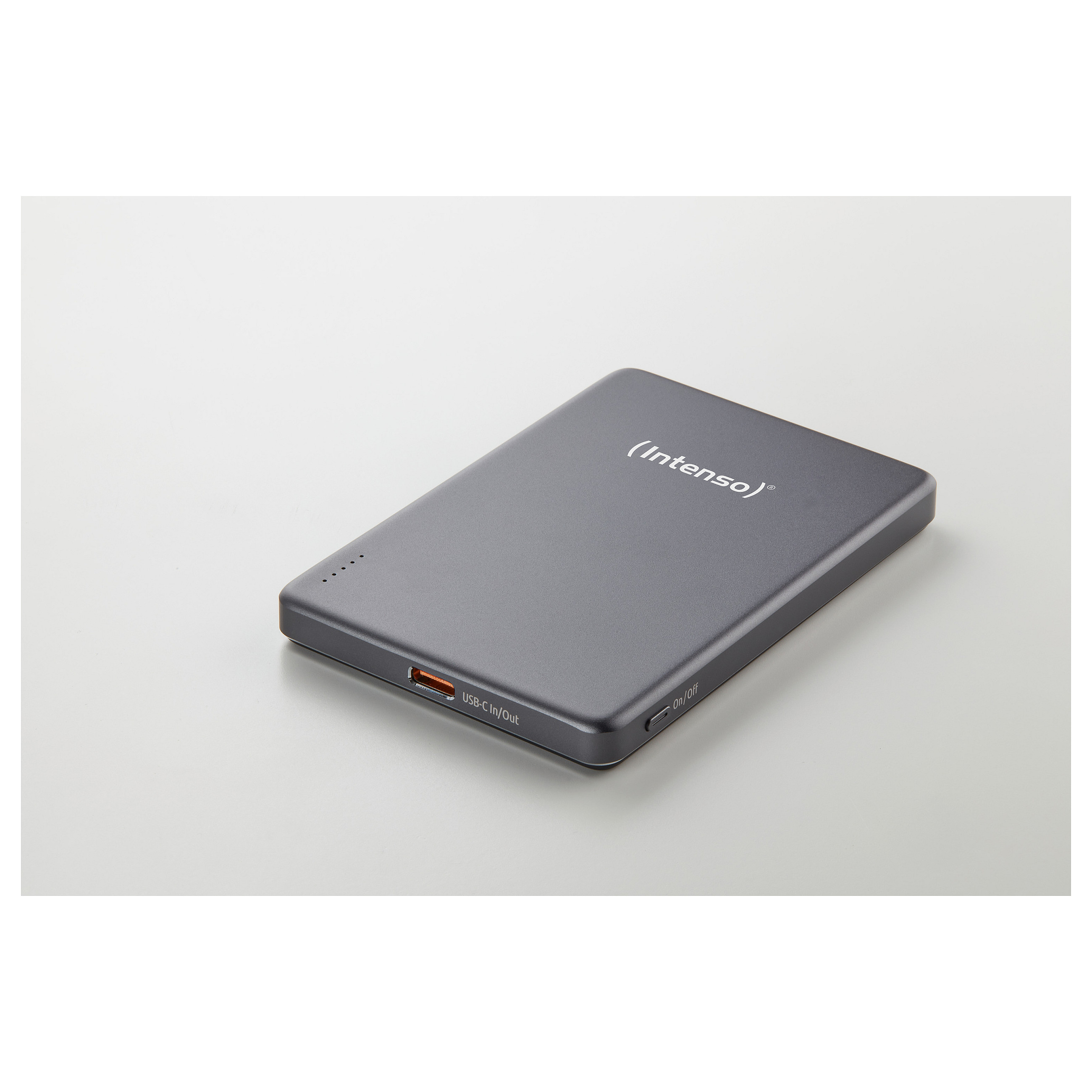 Prijenosna baterija INTENSO Magnetic Wireless MW5000 (5000 mAh) siva boja-10