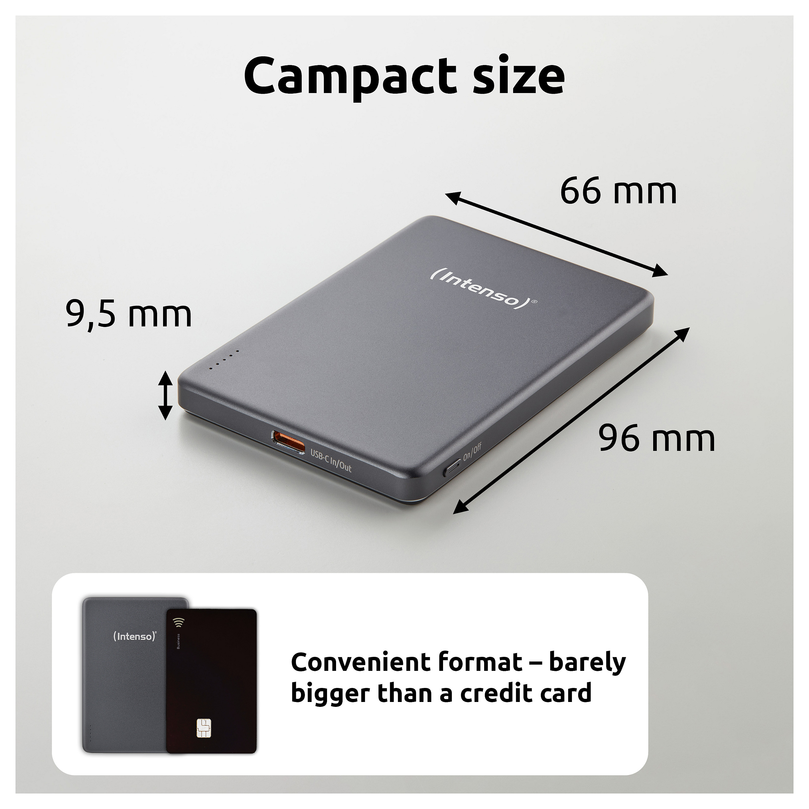 Prijenosna baterija INTENSO Magnetic Wireless MW5000 (5000 mAh) siva boja-17