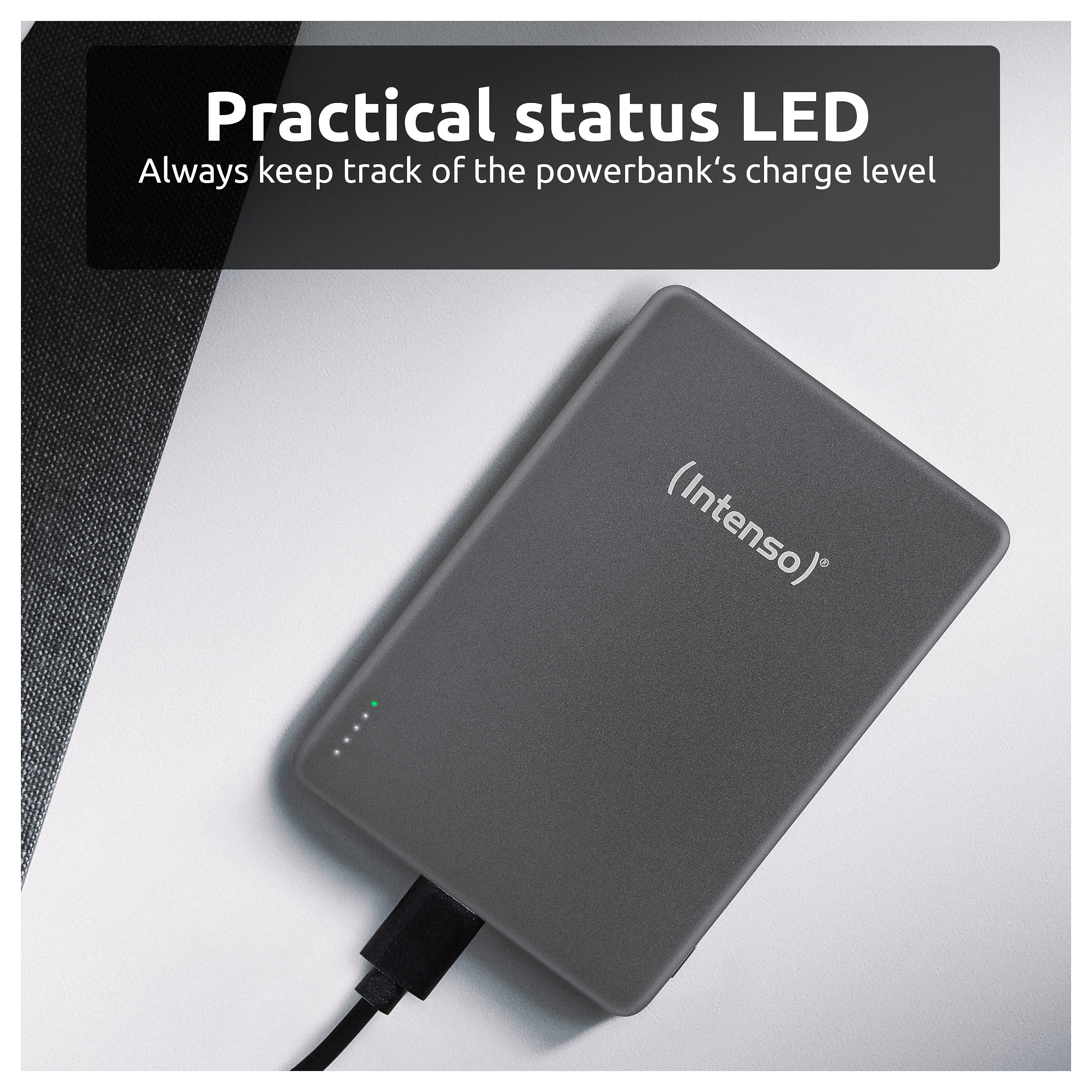 Prijenosna baterija INTENSO Magnetic Wireless MW5000 (5000 mAh) siva boja-18