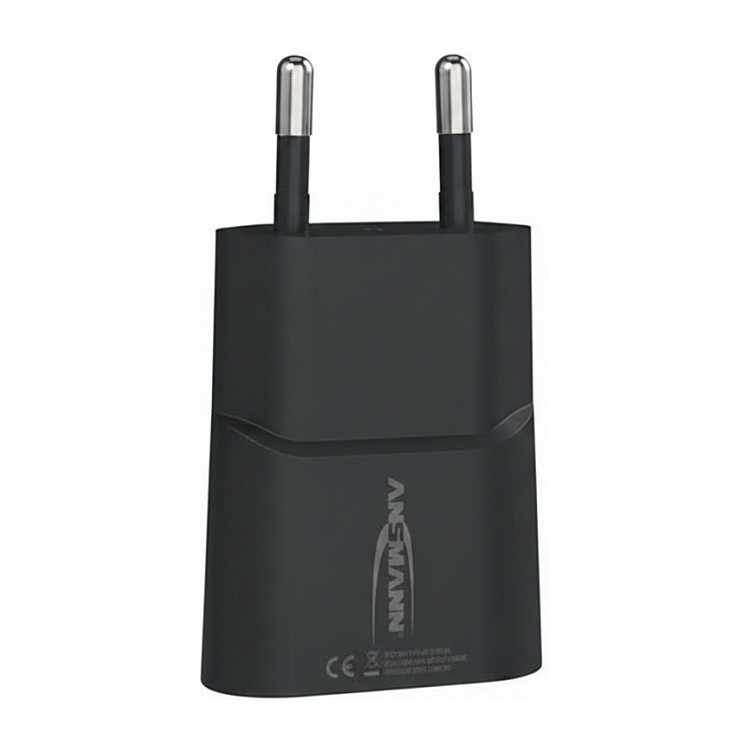 Kućni punjač ANSMANN HC105 1x USB-A 5W (1A) crna boja-0