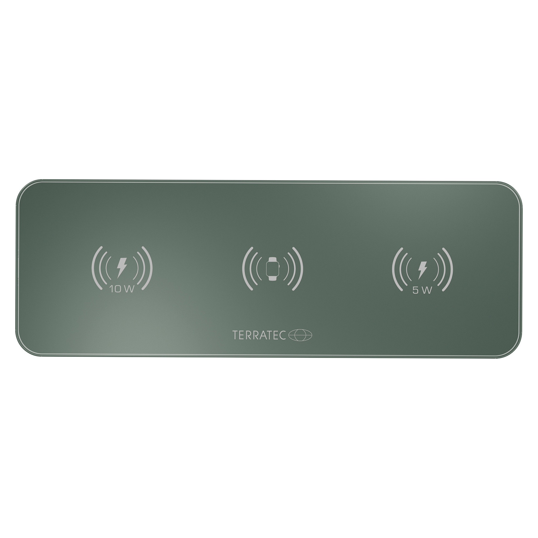 Bežična stanica za punjenje 3-u-1 TERRATEC ChargeAir All green (zelena boja)-1