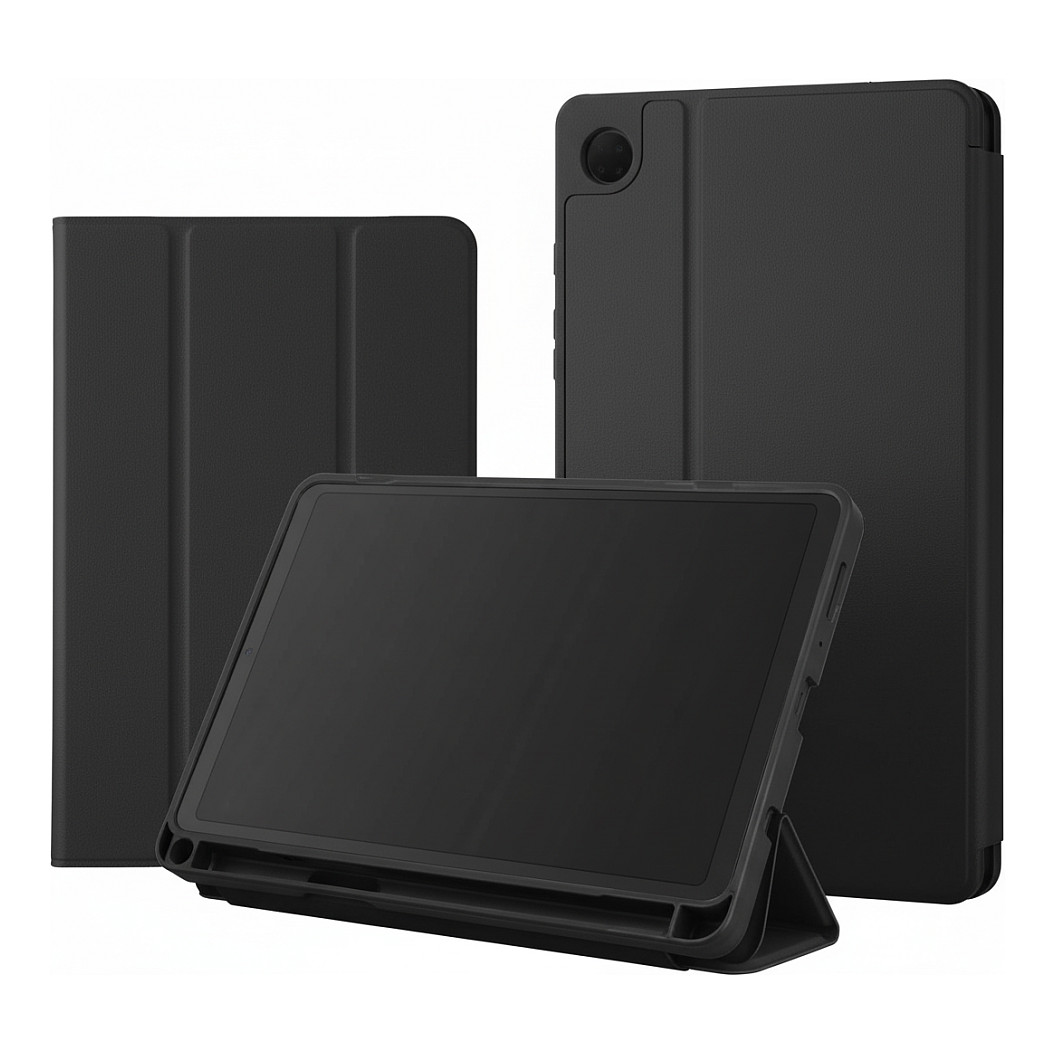 Preklopna torbica 4SMARTS Basic za Samsung Galaxy Tab A9, crna boja-0