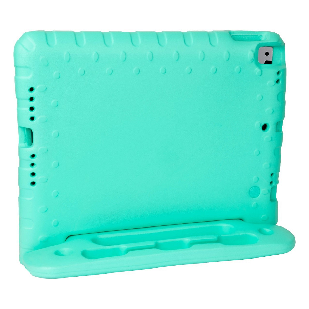 Zaštitna futrola GOOD CONNECTIONS za Apple iPad 10.2" (9. gen) sa stalkom, tirkizna boja-1