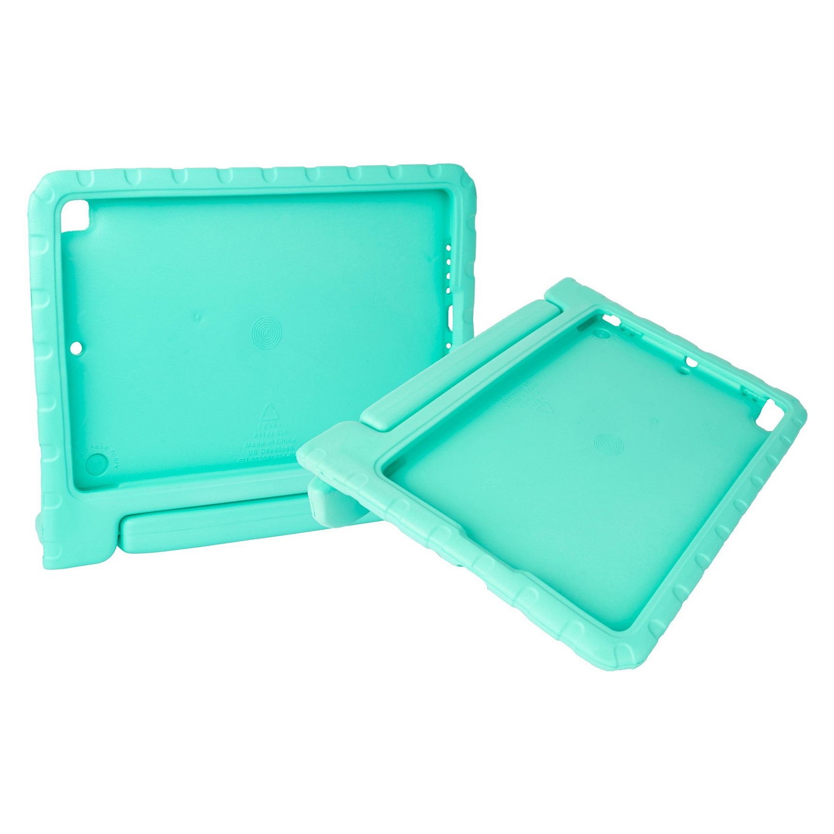 Zaštitna futrola GOOD CONNECTIONS za Apple iPad 10.2" (9. gen) sa stalkom, tirkizna boja-2