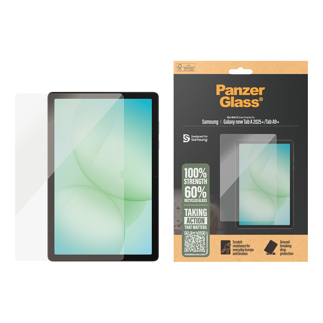 Zaštitno staklo PANZER GLASS za Samsung Galaxy Tab A9+ (Ultra-Wide Fit)-1