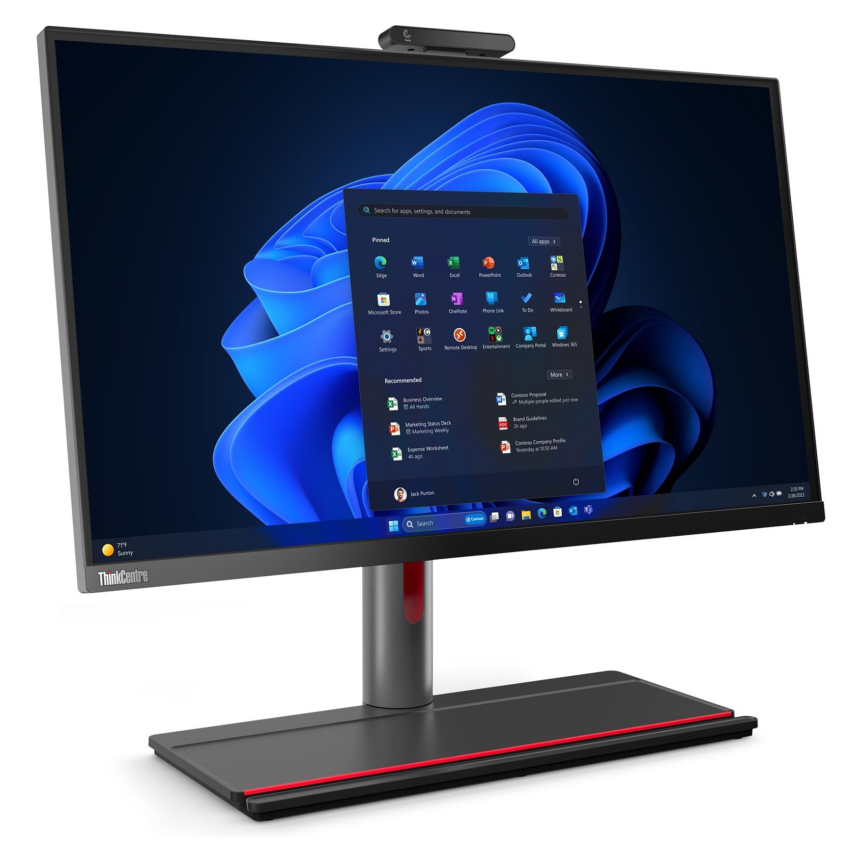 All-in-One računalo LENOVO ThinkCentre M90a Pro Gen 4 (27", IPS, 2560 × 1440, Intel Core i9-13900, 32 GB, 1 TB SSD, Intel UHD Graphics 770, Windows 11 Pro, crni)-4