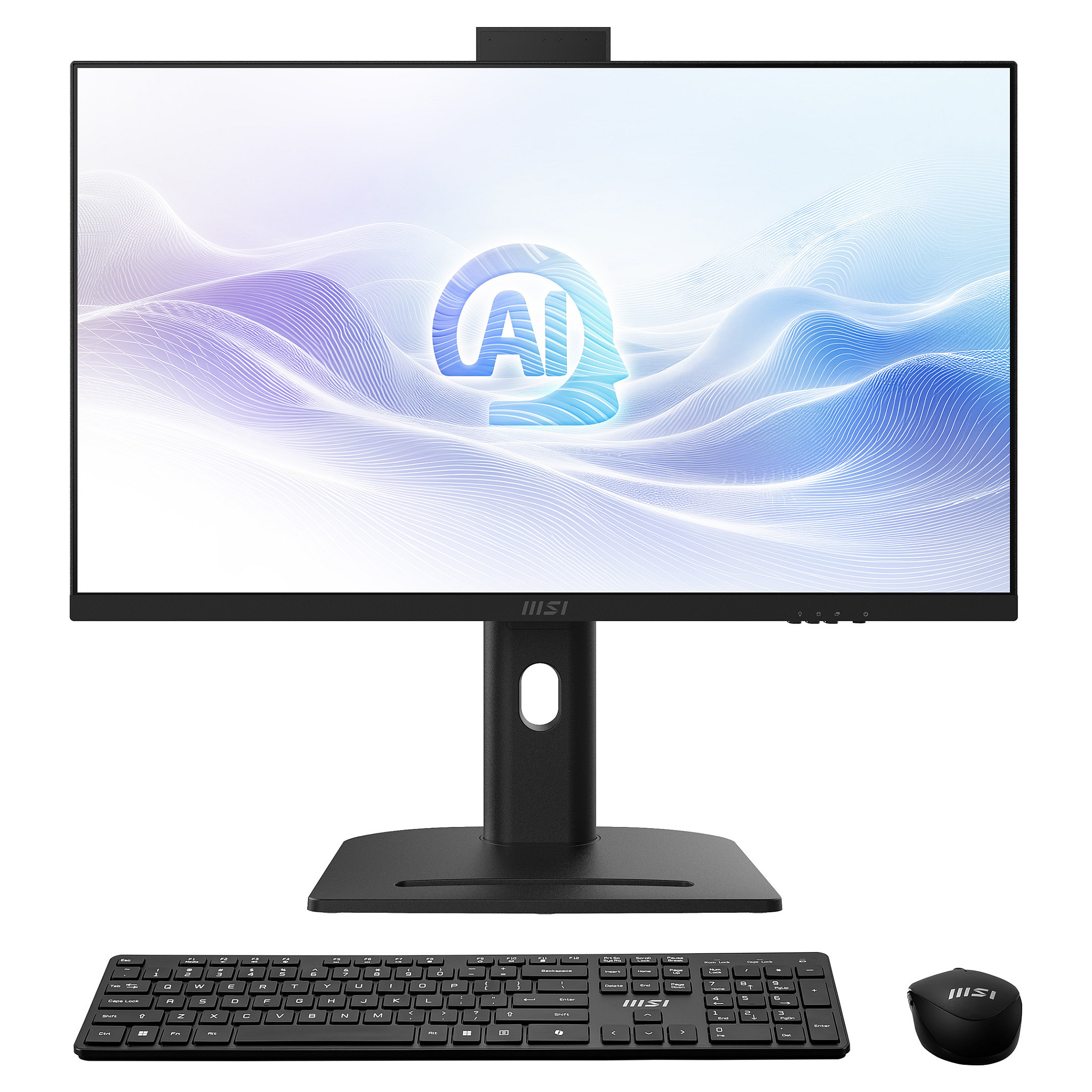 All-in-One računalo MSI Modern AM273QP AI 1UMG-221AT (27", IPS, 2560 × 1440, Intel Core Ultra 7 155H, 32 GB, 1 TB SSD, Intel Graphics, Windows 11 Pro, crna, non HR tipkovnica)-0