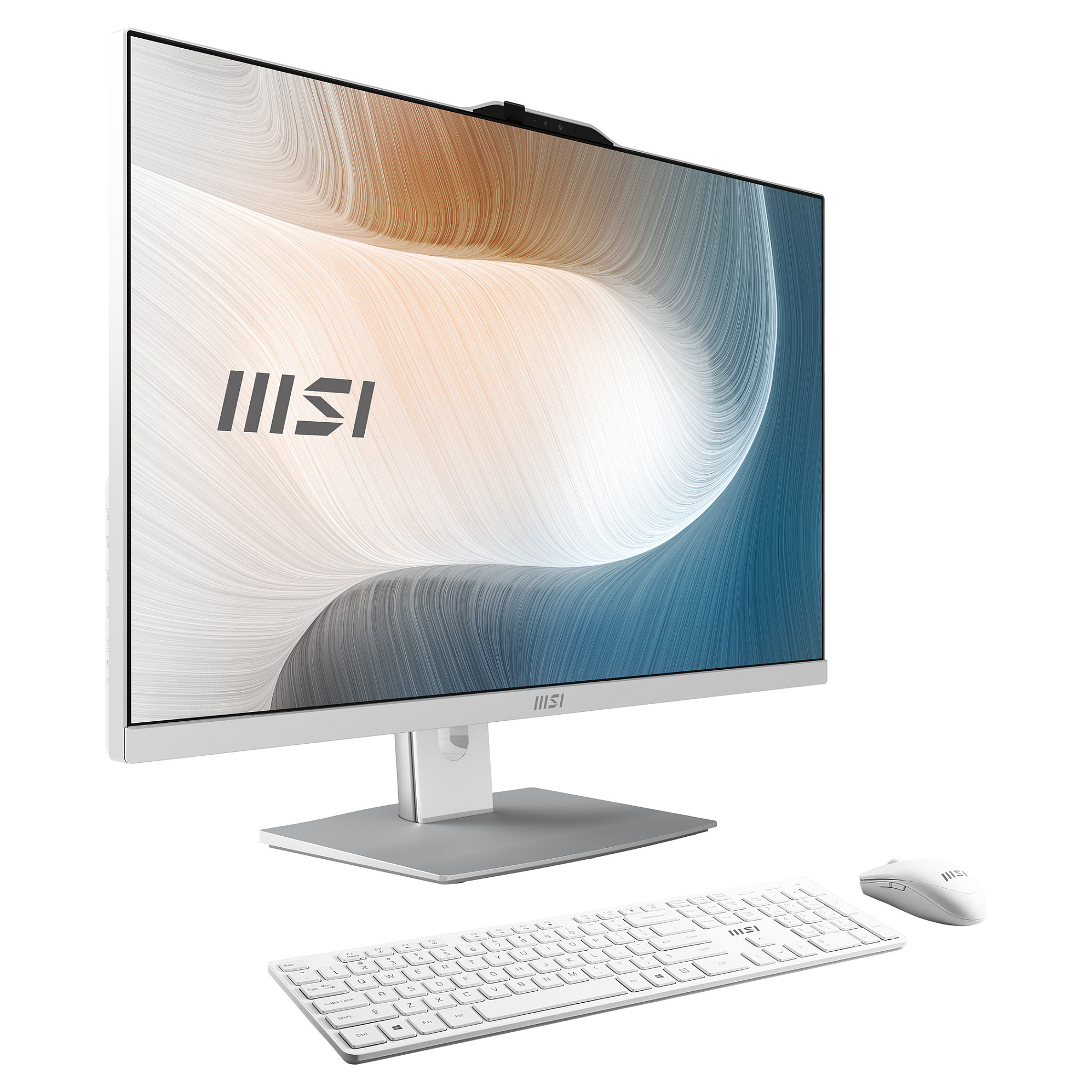 Računalo all-in-one MSI Modern AM272P 1M (27", IPS, 1920 × 1080, Intel Core 5 120U, 16 GB, 512 GB SSD, Intel Graphics, Windows 11 Home, bijela, non-HR tipkovnica)-14