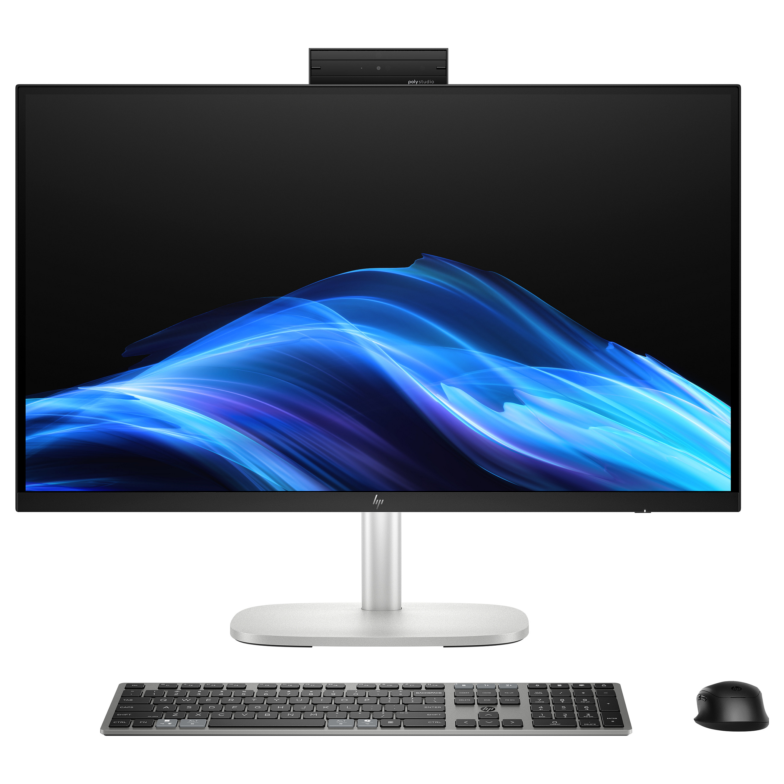 All-in-One računalo HP EliteStudio 8 G1i (23,8", IPS Touch, 1920 × 1080, Intel Core Ultra 7 265, 32 GB, 1 TB SSD, Intel Graphics, Windows 11 Pro, srebrna, non-HR tipkovnica)