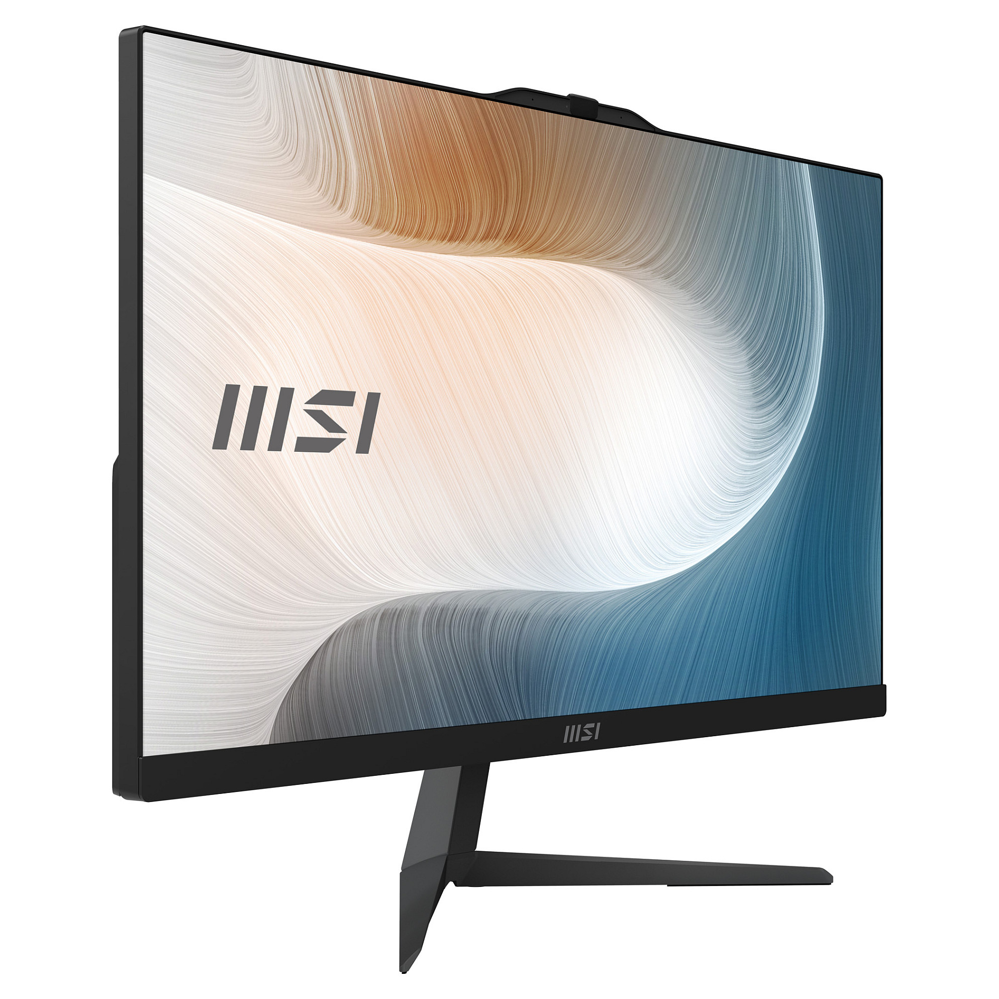 All-in-One računalo MSI Modern AM242 12M-1629XDE (23,8", IPS, 1920 × 1080, Intel Core i3-1215U, 8 GB, 256 GB SSD, Intel Iris Xe Graphics, bez OS-a, crna, non-HR tipkovnica)-1