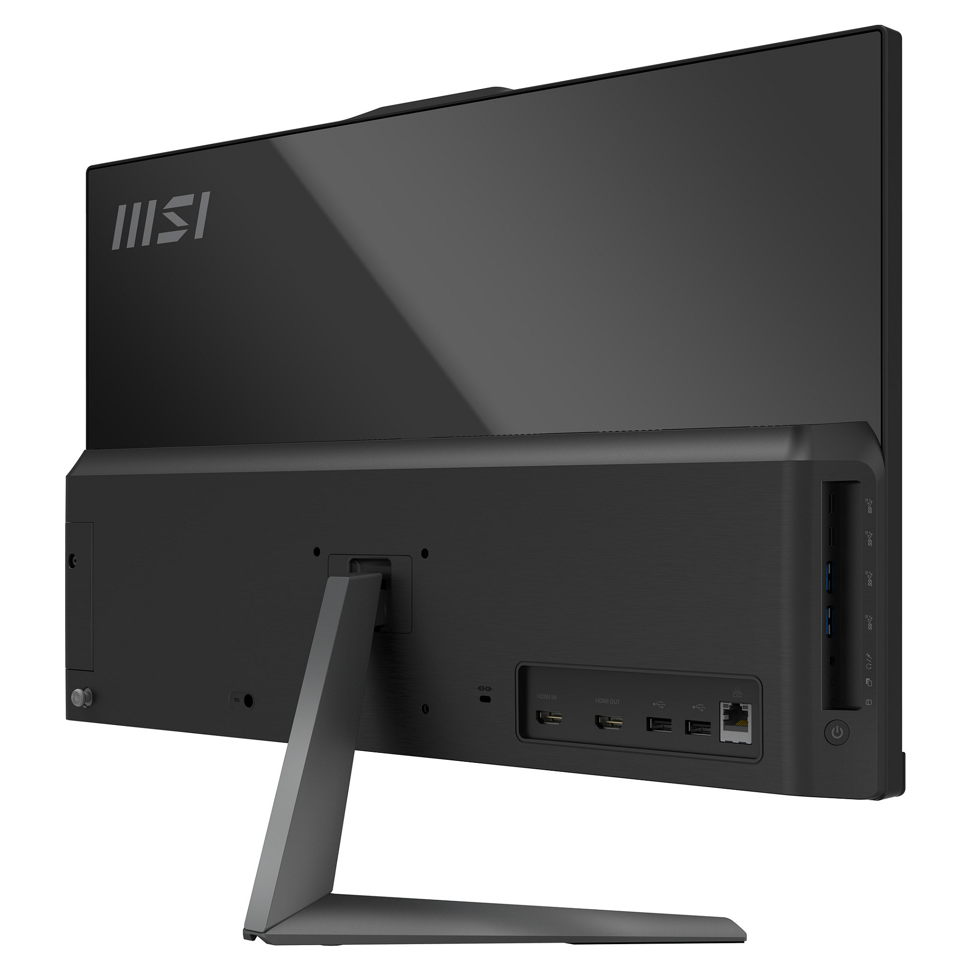 All-in-One računalo MSI Modern AM242 12M-1629XDE (23,8", IPS, 1920 × 1080, Intel Core i3-1215U, 8 GB, 256 GB SSD, Intel Iris Xe Graphics, bez OS-a, crna, non-HR tipkovnica)-6