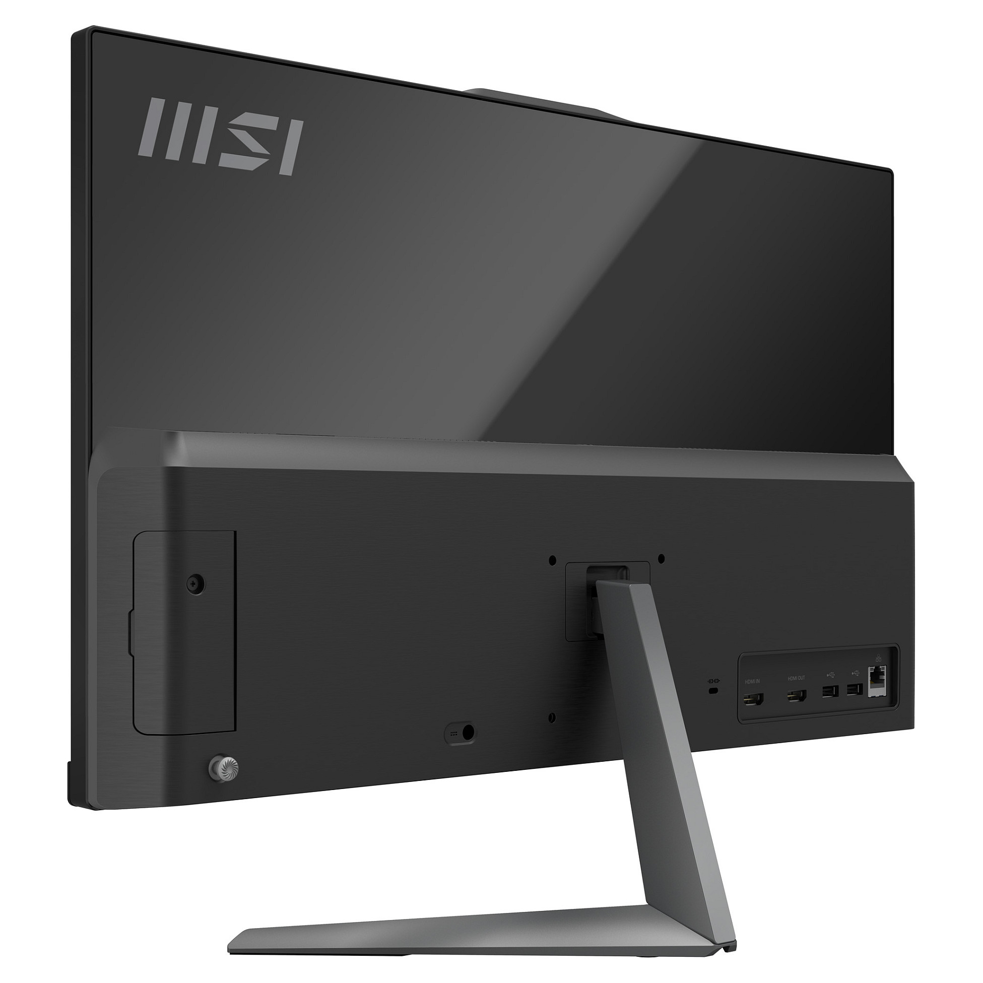 All-in-One računalo MSI Modern AM242 12M-1629XDE (23,8", IPS, 1920 × 1080, Intel Core i3-1215U, 8 GB, 256 GB SSD, Intel Iris Xe Graphics, bez OS-a, crna, non-HR tipkovnica)-7