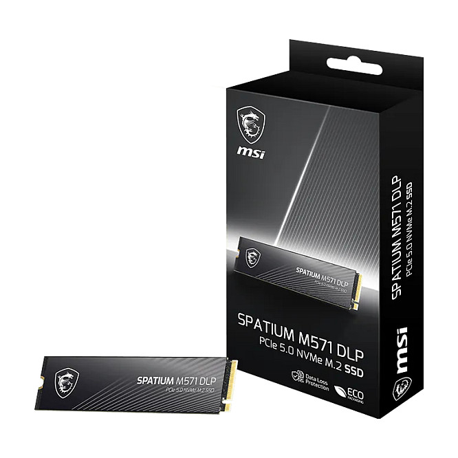 SSD 4TB MSI Spatium M571, M.2 2280, PCIe Gen5 x4 NVMe