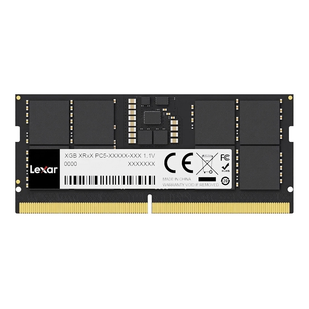 Lexar 16GB DDR5 SODIMM 5600MHz OEM (Tray)-0