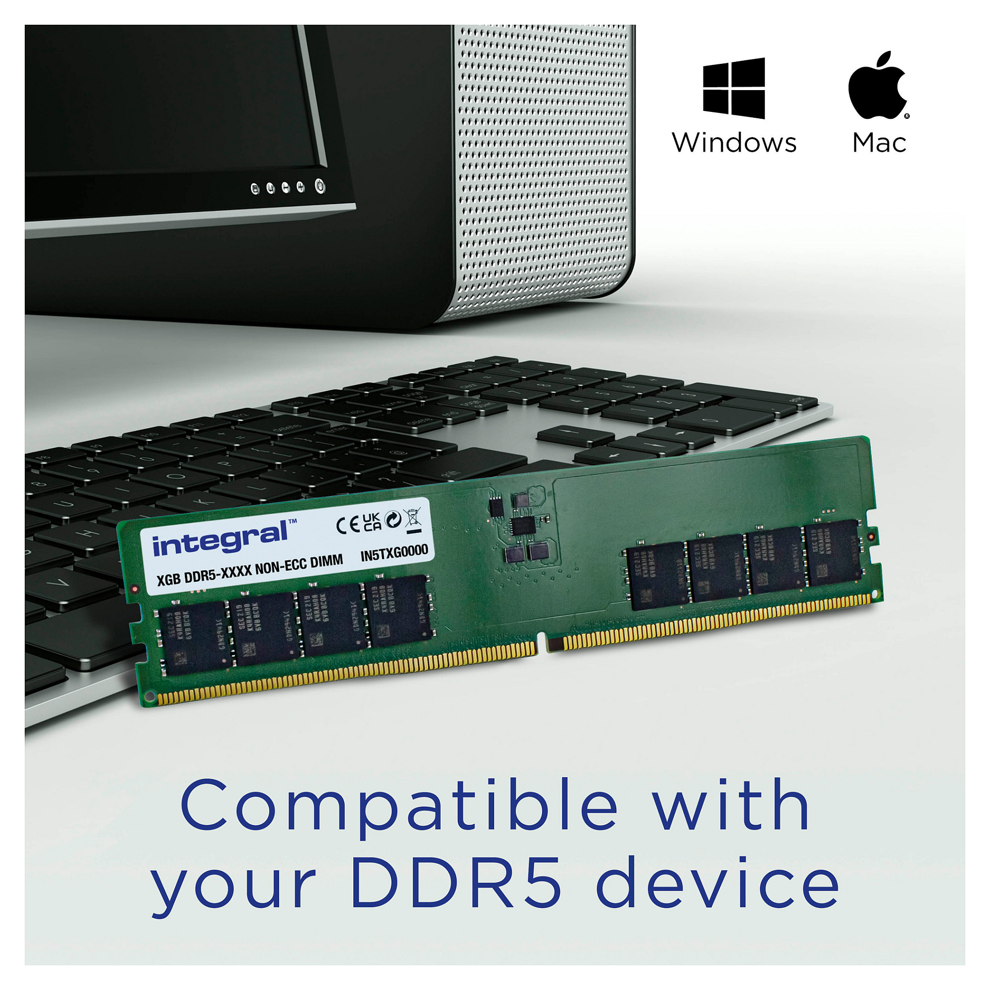 Radna memorija INTEGRAL 16GB DDR5 4800MHz DIMM-2
