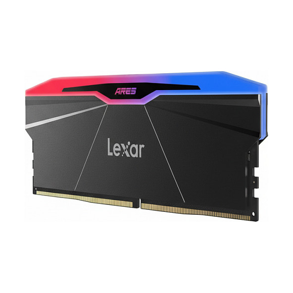 Memorija LEXAR Ares 2nd Gen RGB 32GB (2x16GB) DDR5 6400MHz C30, crna boja-0