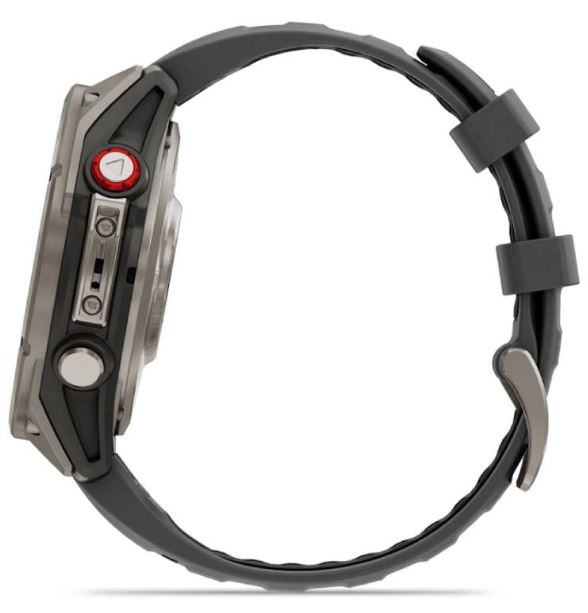 Pametni sat GARMIN fēnix 8 Pro 47 mm LTE AMOLED Sapphire Titanium Graphite/Black - 010-03198-11-3