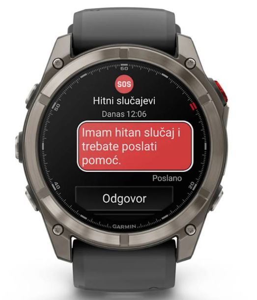 Pametni sat GARMIN fēnix 8 Pro 51 mm LTE AMOLED Sapphire Titanium Graphite - 010-03199-11-1