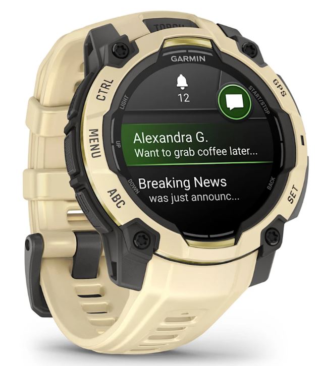 Pametni sat GARMIN Instinct 3 45mm AMOLED Citrine/Gray - 010-02936-02-2