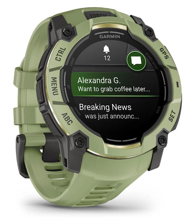 Pametni sat GARMIN Instinct 3 50mm AMOLED Fern Green - 010-03020-02-2