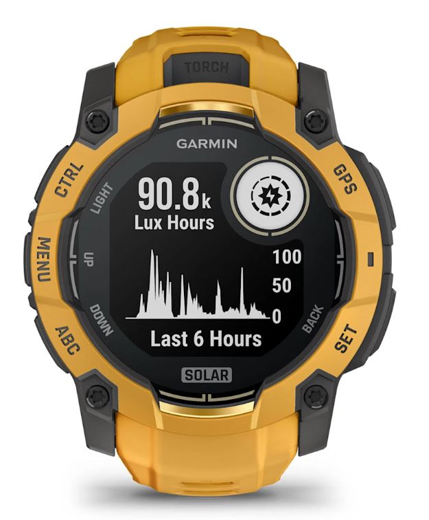 Pametni sat GARMIN Instinct 3 50mm SOLAR Sunburst Gray - 010-02935-02-1