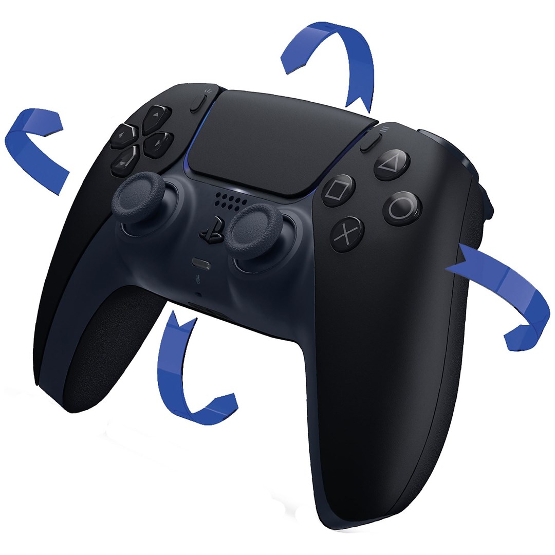 Sony PS5 DualSense bežični kontroler Midnight Black + USB kabel-2