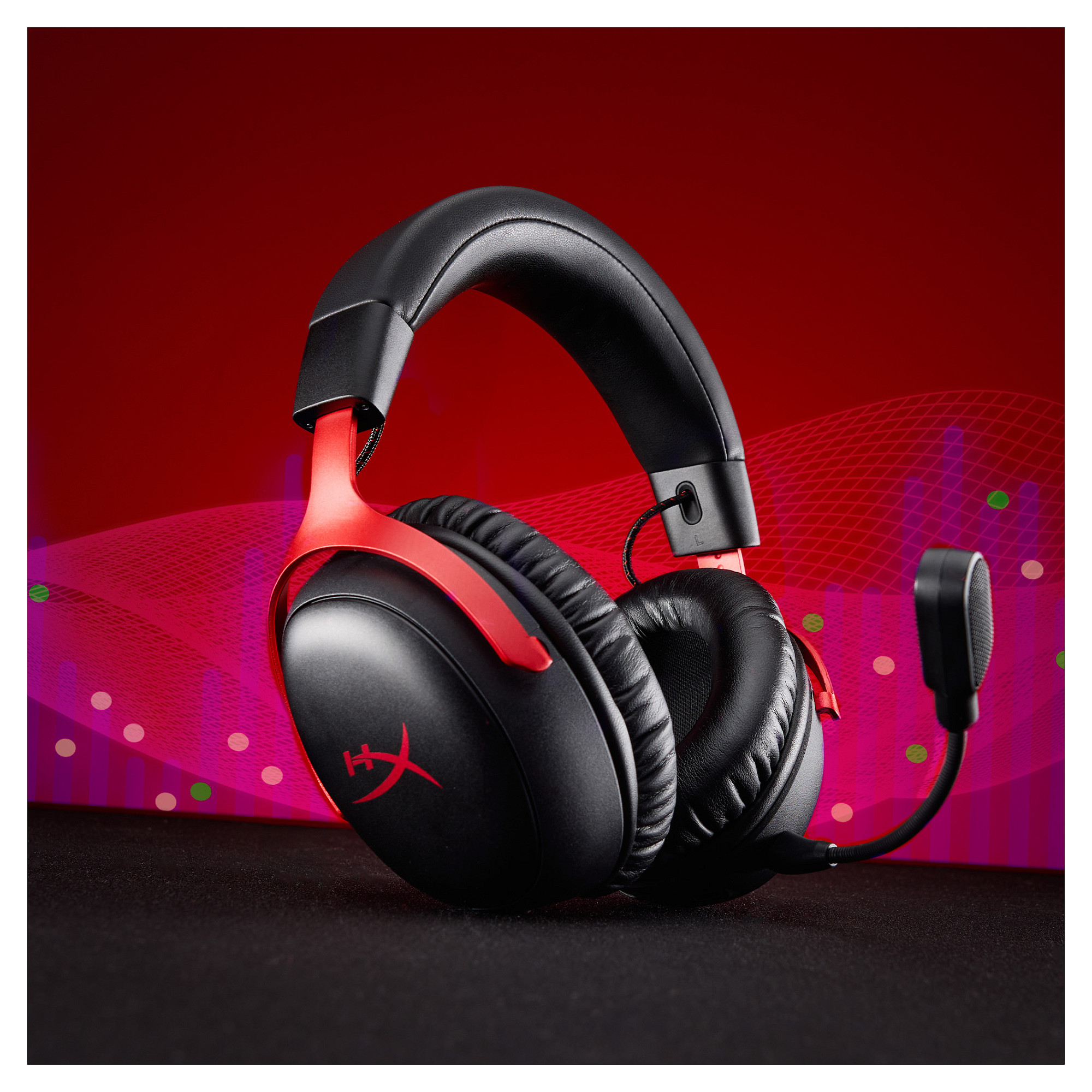 Slušalice HYPERX Cloud III Wireless (bežične, mikrofon, do 120h baterija, USB-C)-1