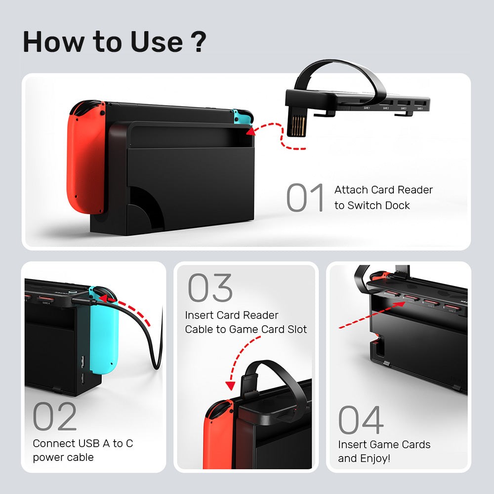 UNITEK G1002D game console part/accessory Docking station-4