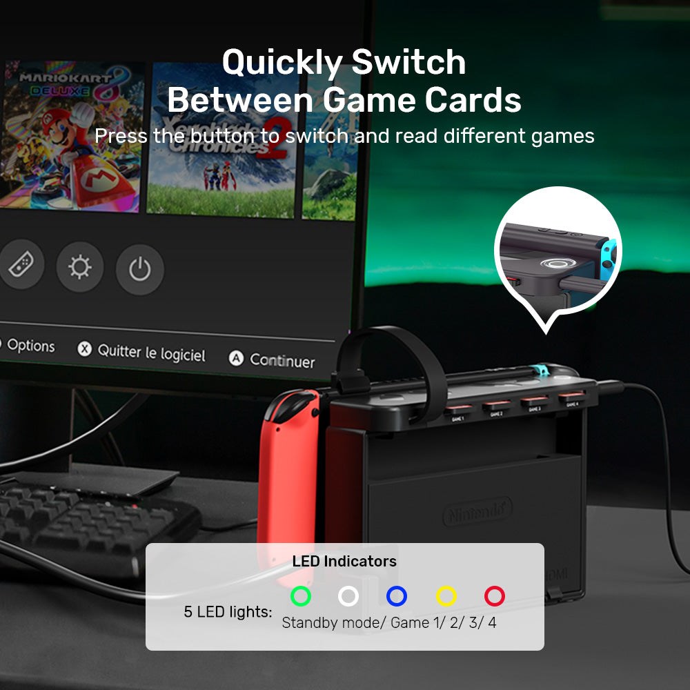 UNITEK G1002D game console part/accessory Docking station-5