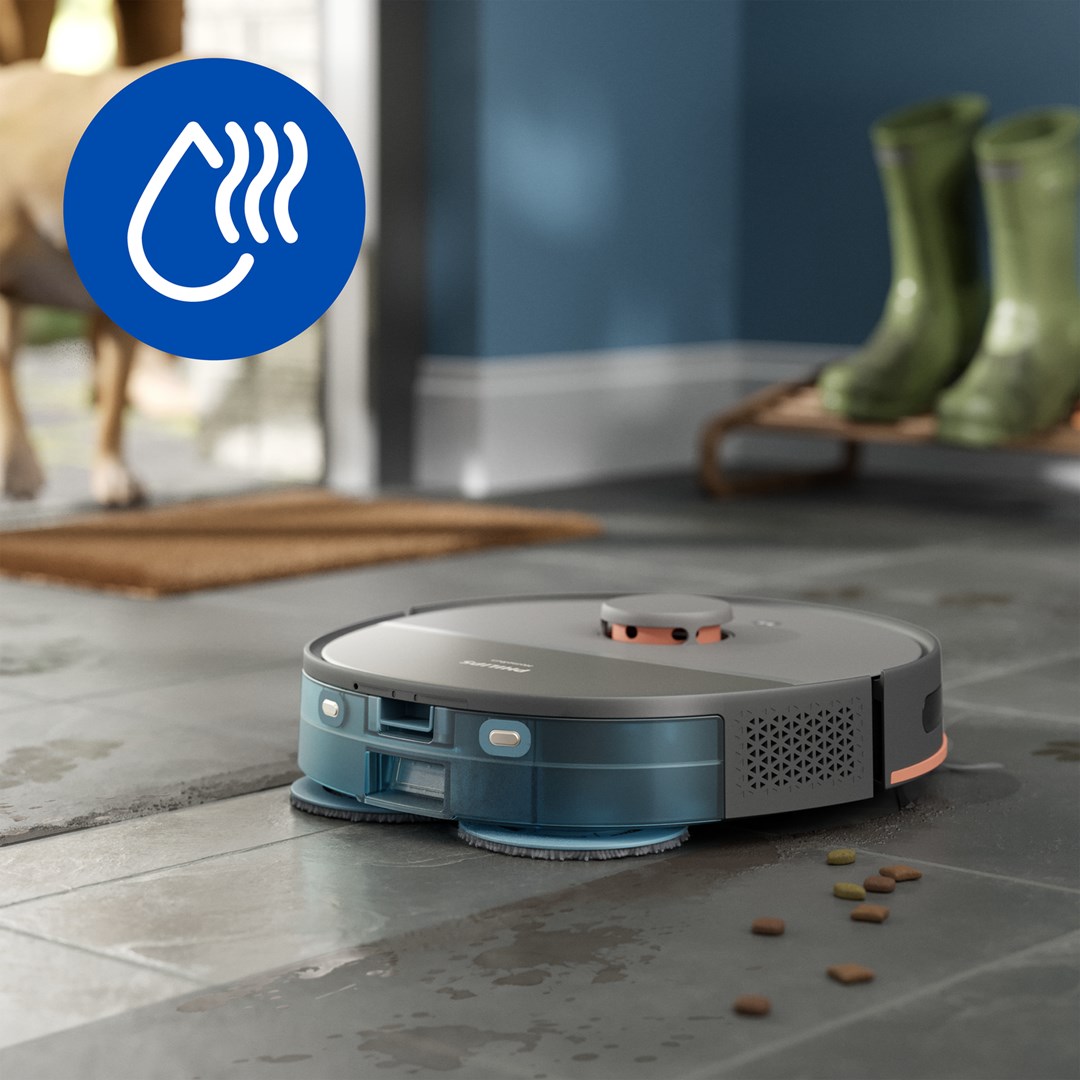Robotski usisavač i perač PHILIPS HomeRun 5000 Series Aqua XU5000/10-2
