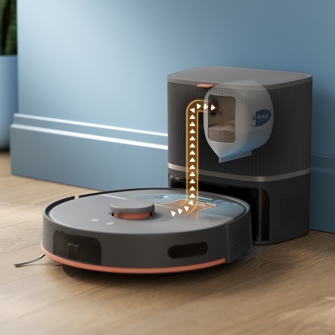 Robotski usisavač i perač PHILIPS HomeRun 5000 Series Aqua XU5100/10-7
