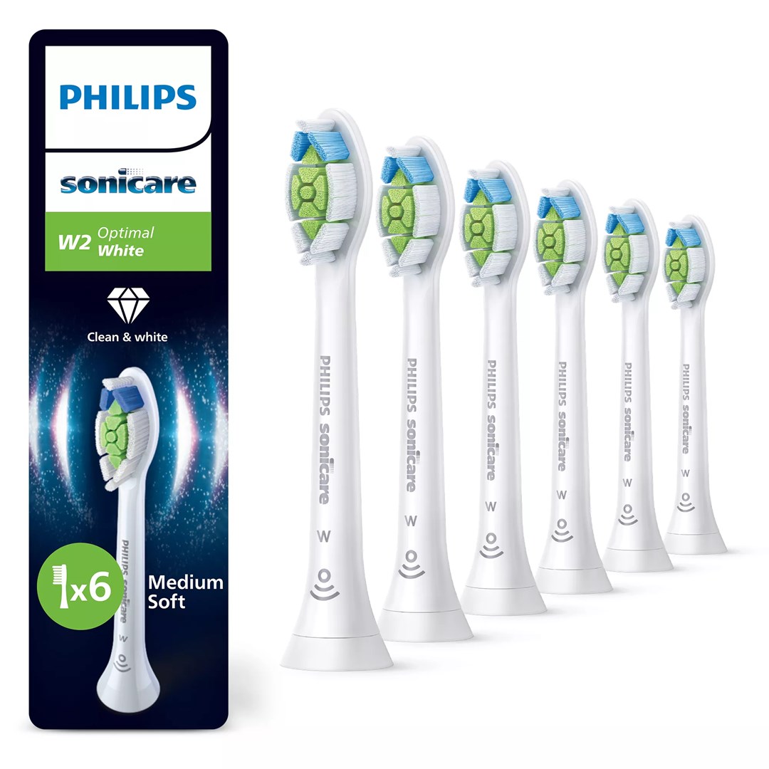 Zamjenske glave PHILIPS Sonicare W2 Optimal White HX6066/87 (6 komada)-5