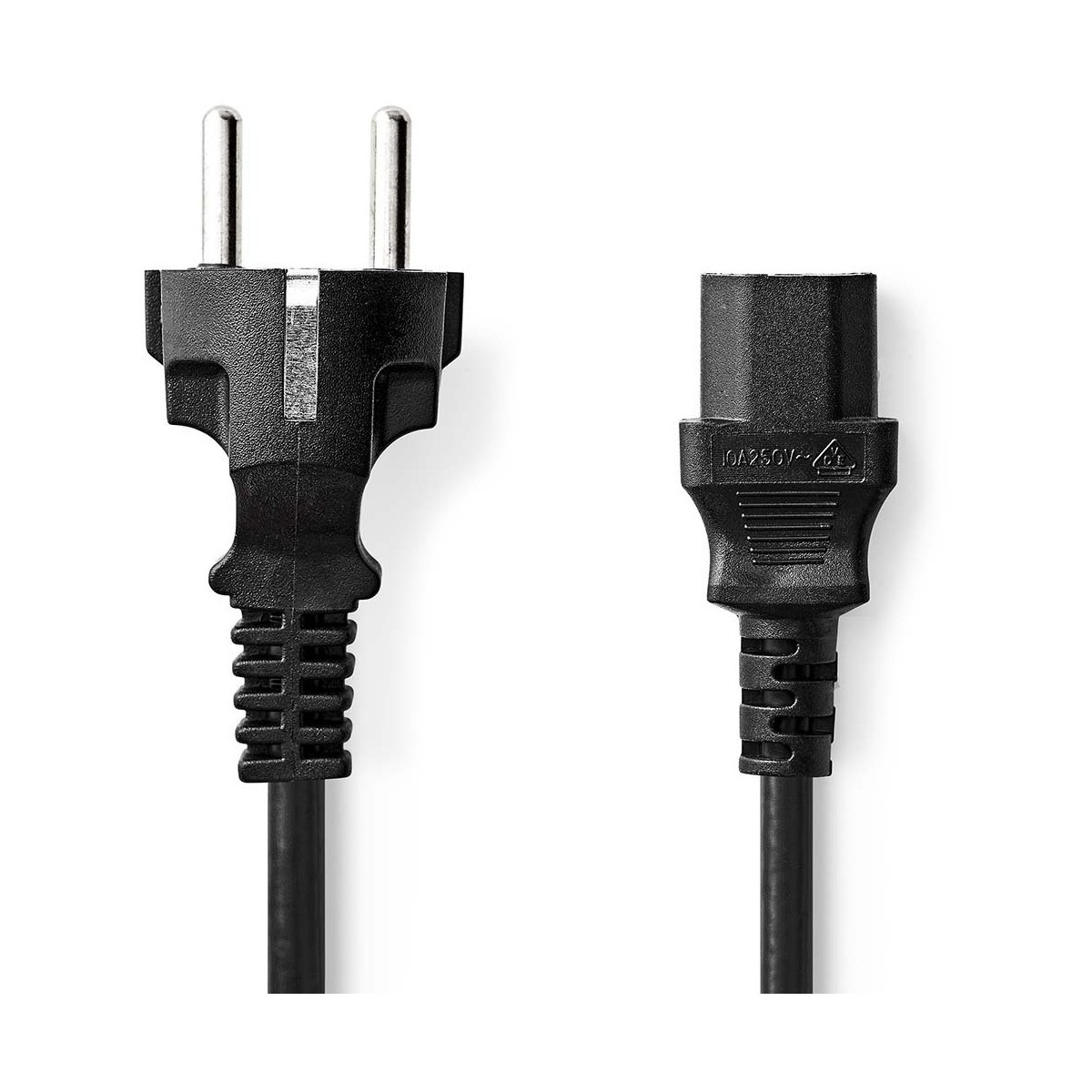 Nedis strujni kabel CEGL10030BK30, Schuko na IEC-320-C13, 3m, crni-0