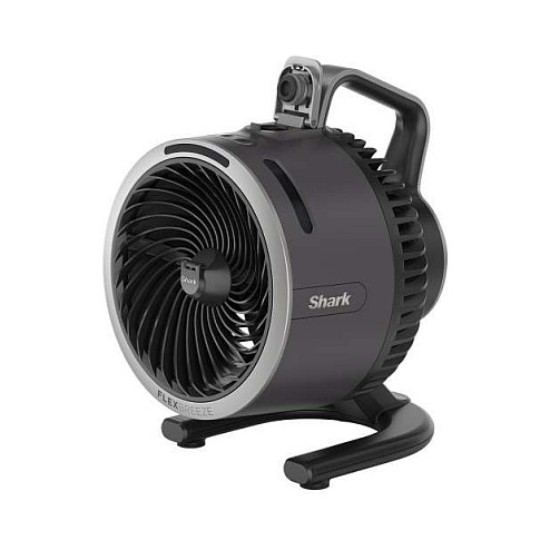 Prijenosni ventilator SHARK FlexBreeze HydroGo FA050EU (5 brzina, 180° oscilacija, InstaCool maglica, do 20 h rada, antracit boja)-1