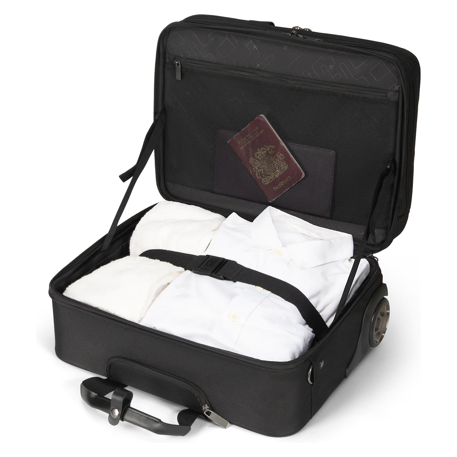 Torba za laptop s kotačima DICOTA Top Traveller Roller SEVEN 14-16 (14-16") crna boja-5