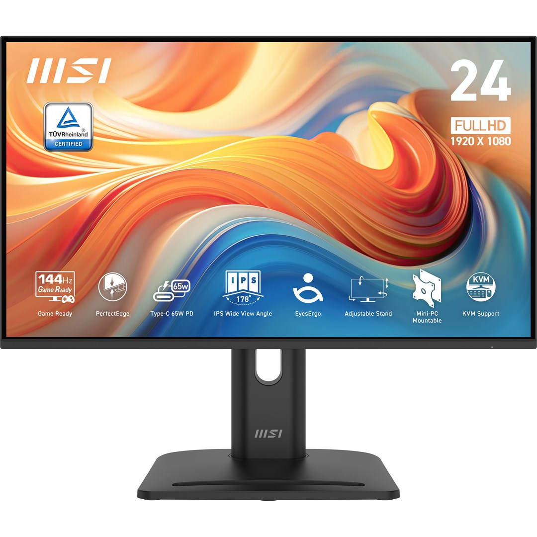 Monitor MSI PRO MP245PHG E14 23.8" (IPS, Full HD, crna boja)-0
