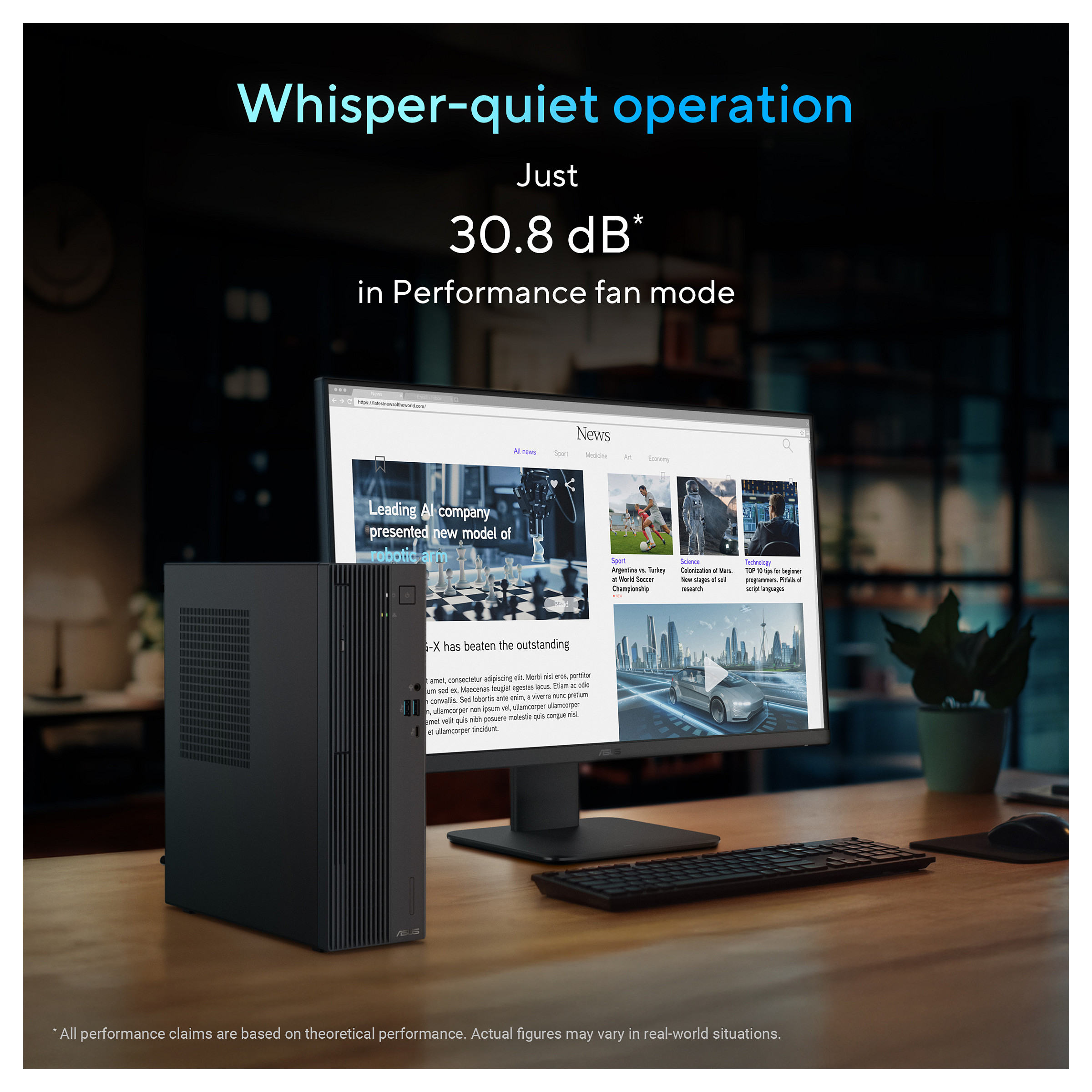 Desktop računalo ASUS ExpertCenter P500 SFF (Intel Core Ultra 5 125H, 16GB DDR5, 512GB SSD, Intel Arc Graphics, Windows 11 Pro, SFF)-5