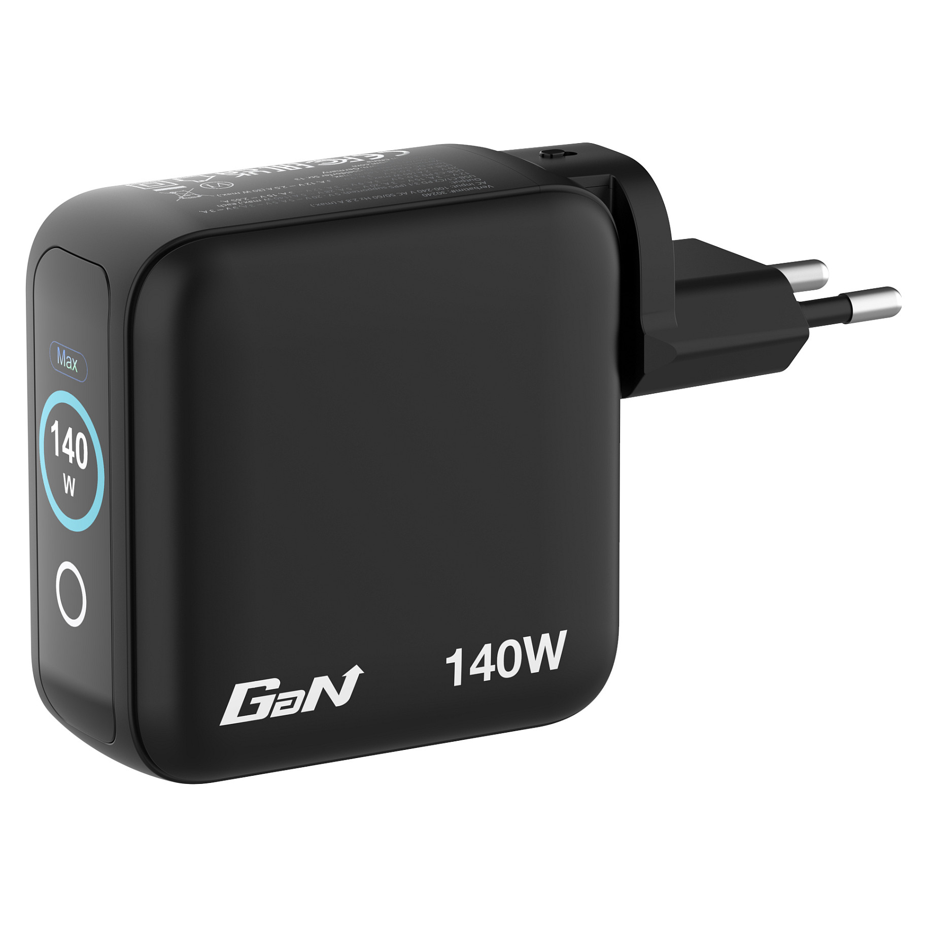 Mrežni punjač VERBATIM 140W 4-Port GaN III s ekranom-2
