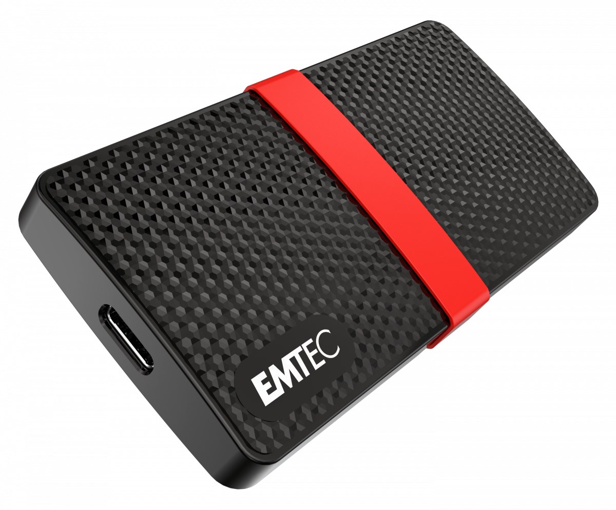 Emtec X200 256 GB USB Type-C 3.2 Gen 1 (3.1 Gen 1) Black, Red